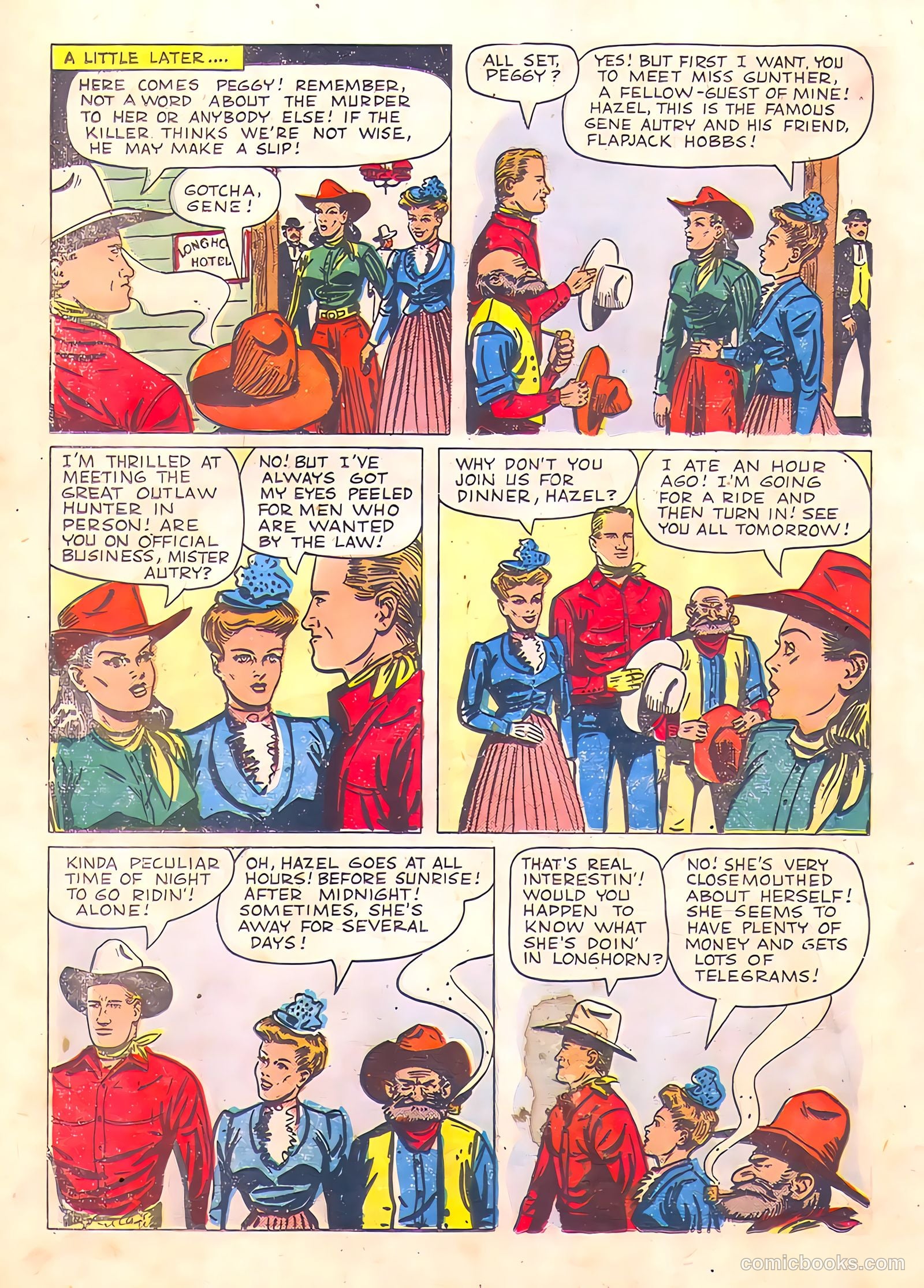 Gene Autry Comics #26 — page 18 of 36