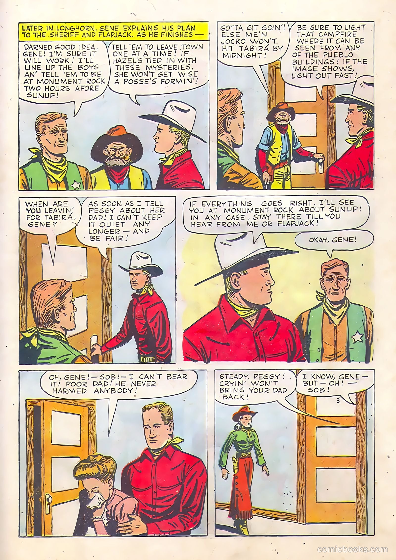 Gene Autry Comics #26 — page 21 of 36