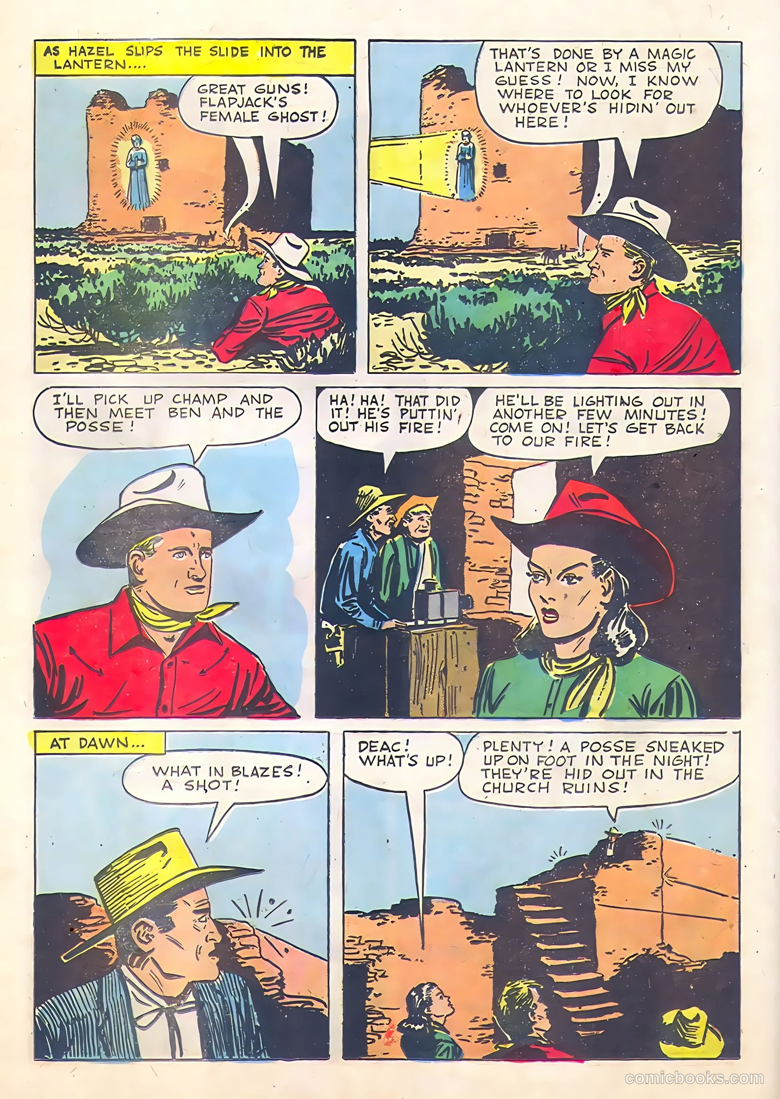 Gene Autry Comics #26 — page 24 of 36