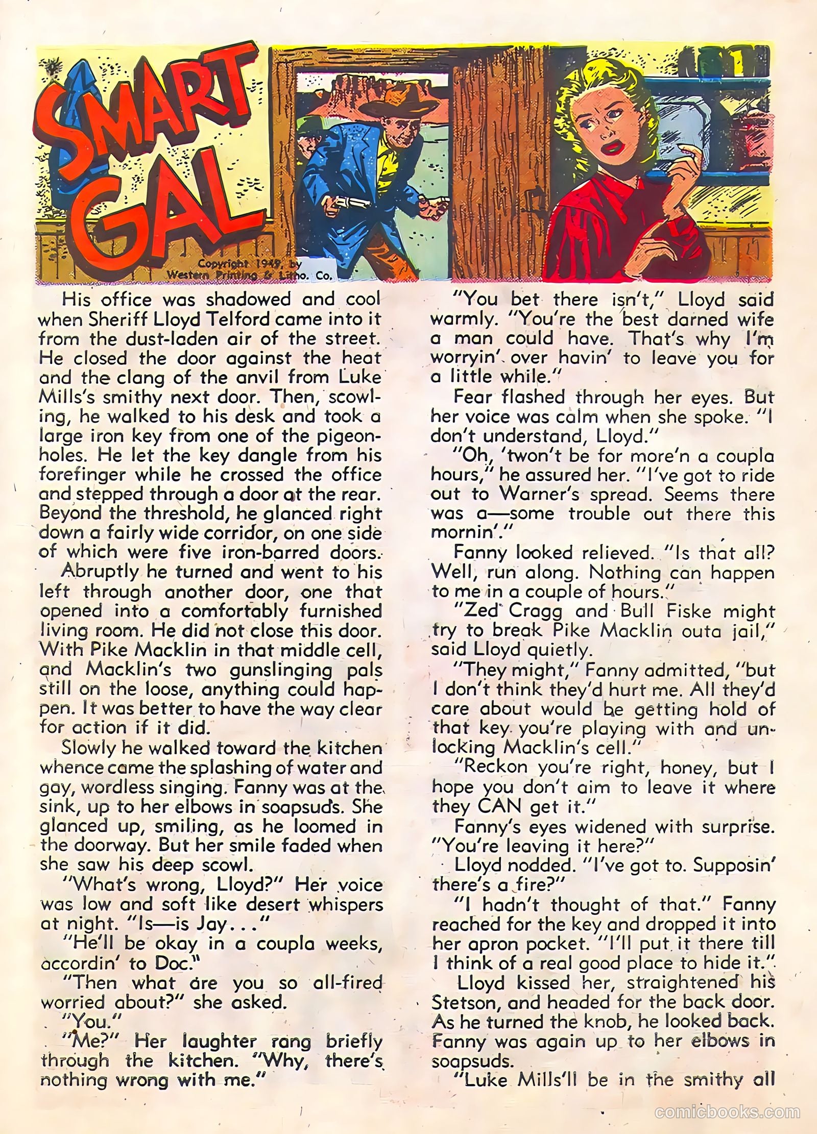 Gene Autry Comics #26 — page 27 of 36