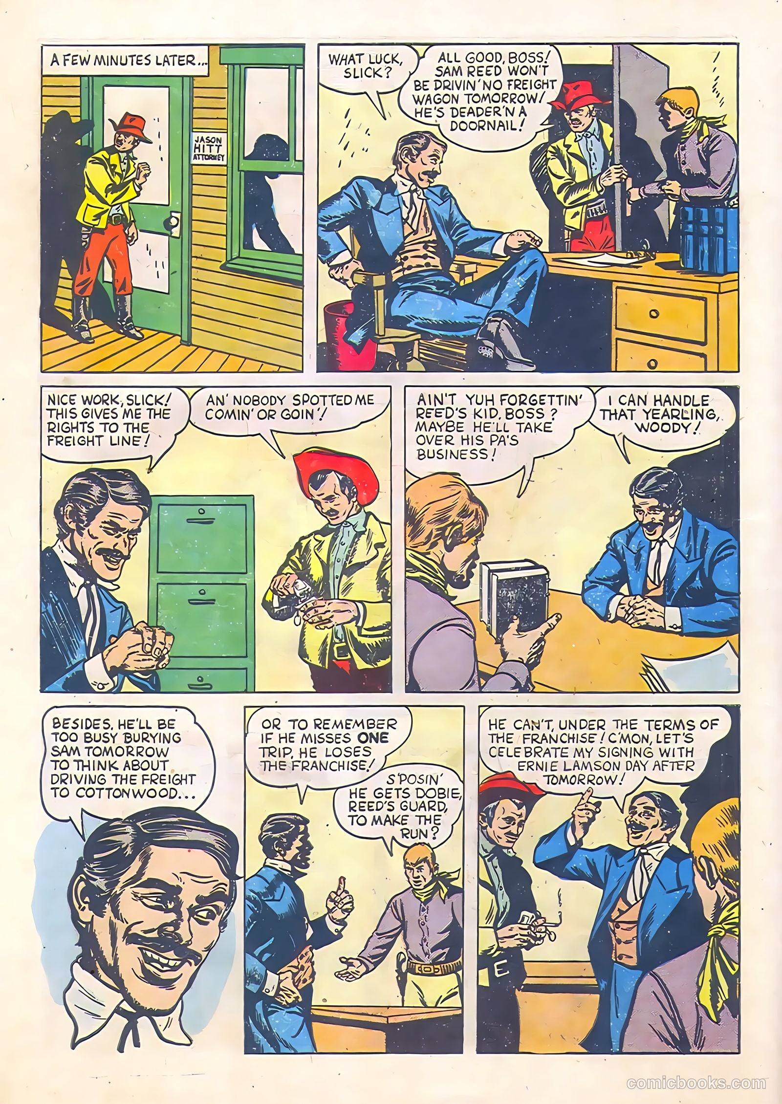 Gene Autry Comics #26 — page 30 of 36