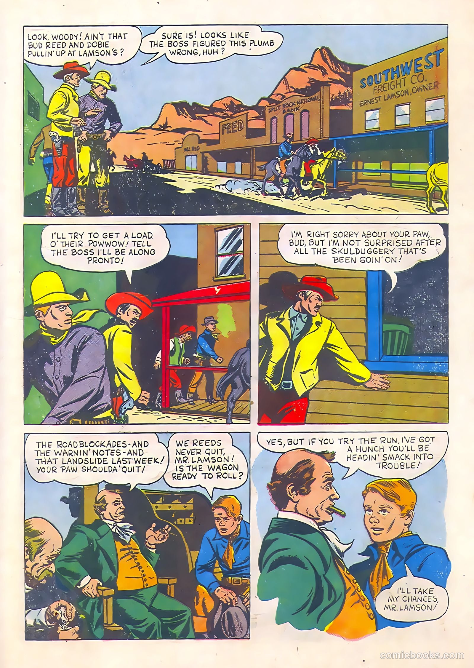 Gene Autry Comics #26 — page 31 of 36