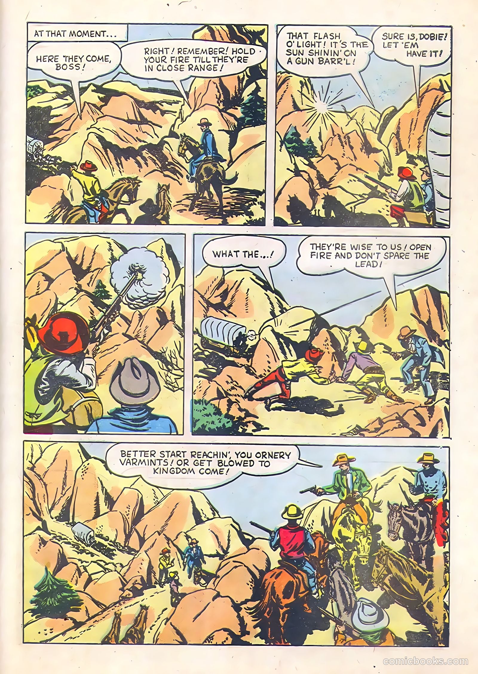 Gene Autry Comics #26 — page 33 of 36