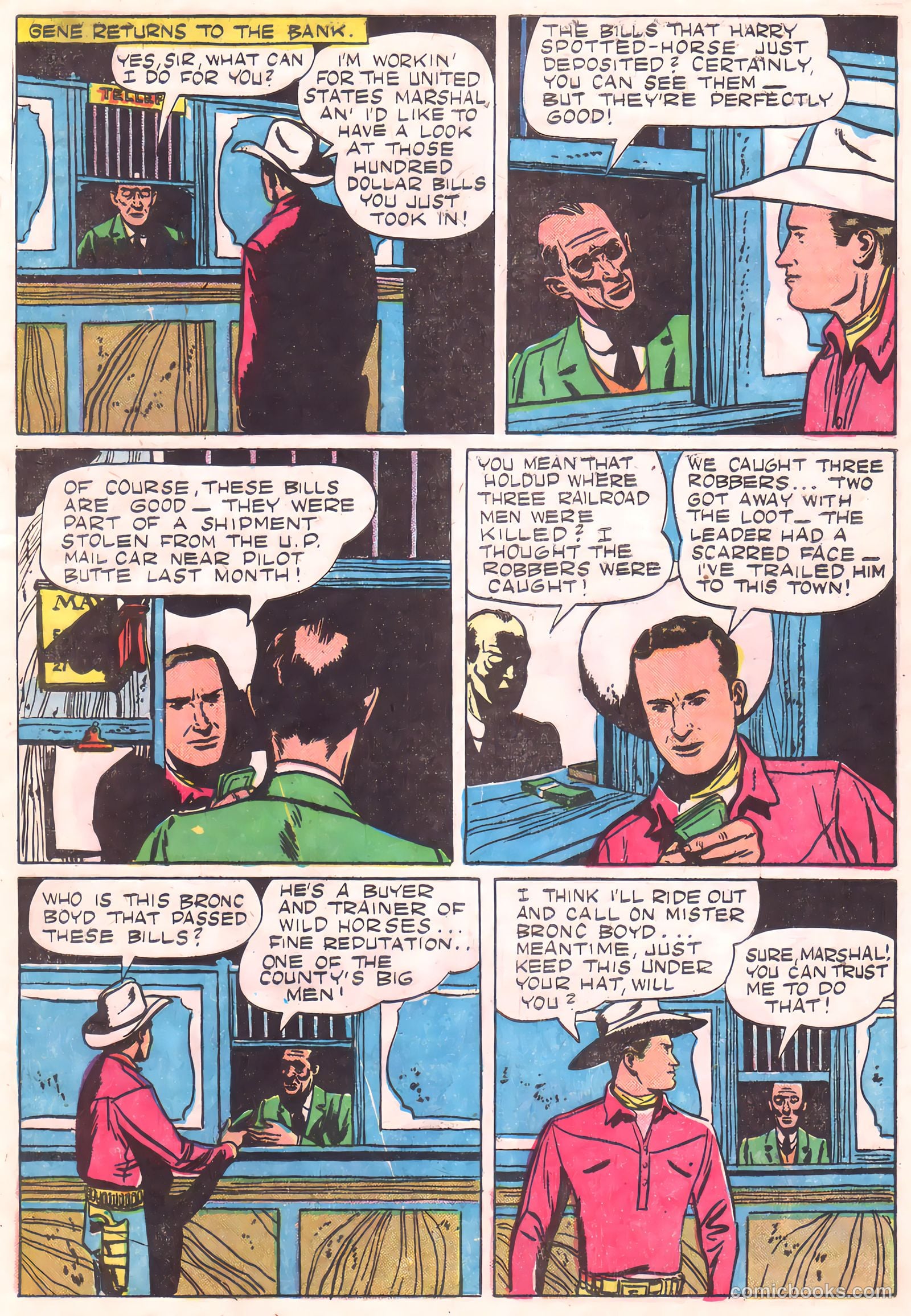 Gene Autry Comics #27 — page 5 of 36
