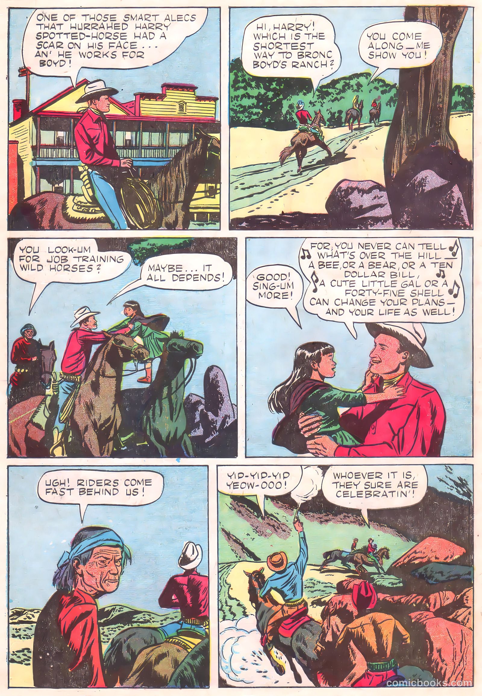 Gene Autry Comics #27 — page 6 of 36