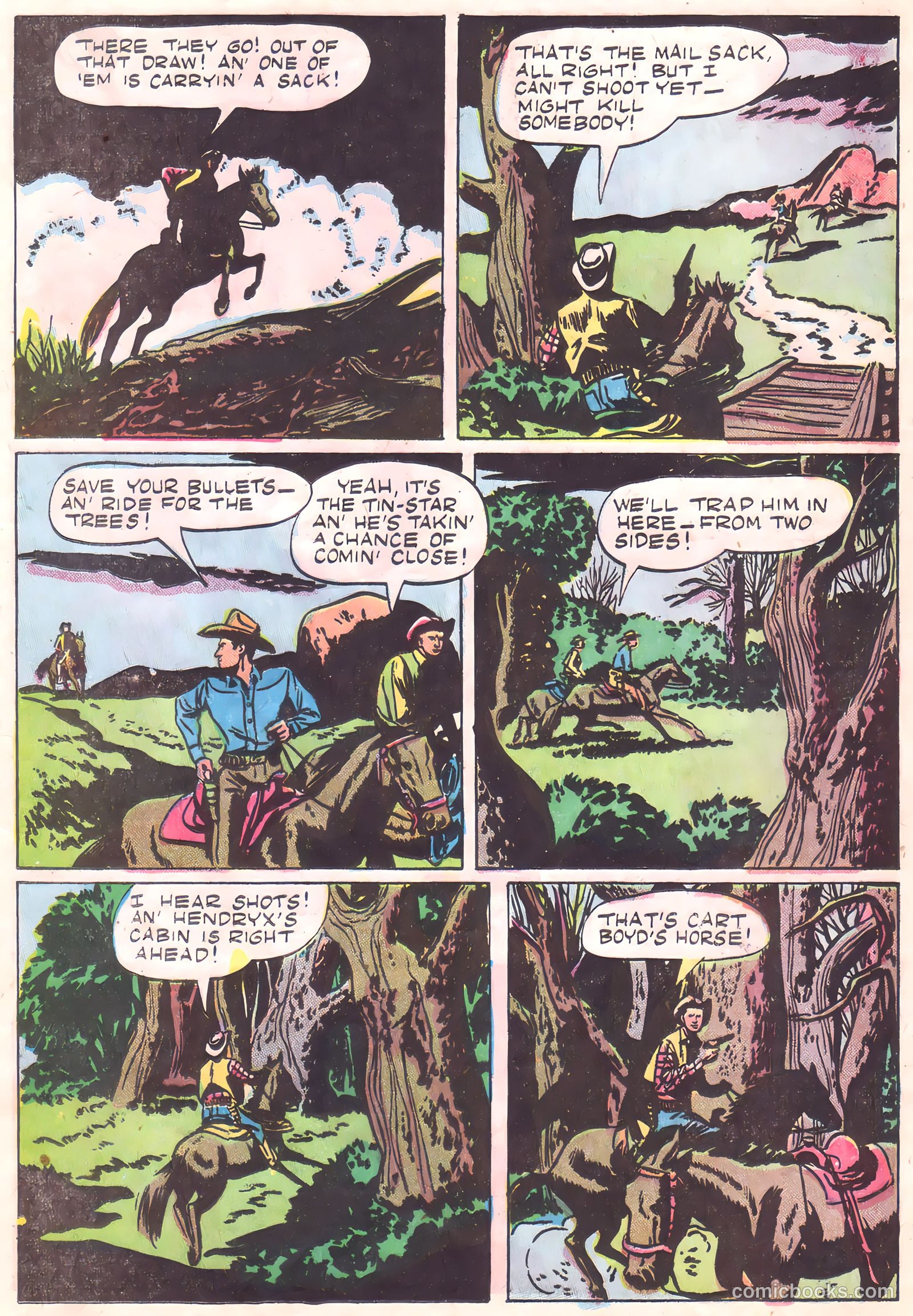 Gene Autry Comics #27 — page 21 of 36