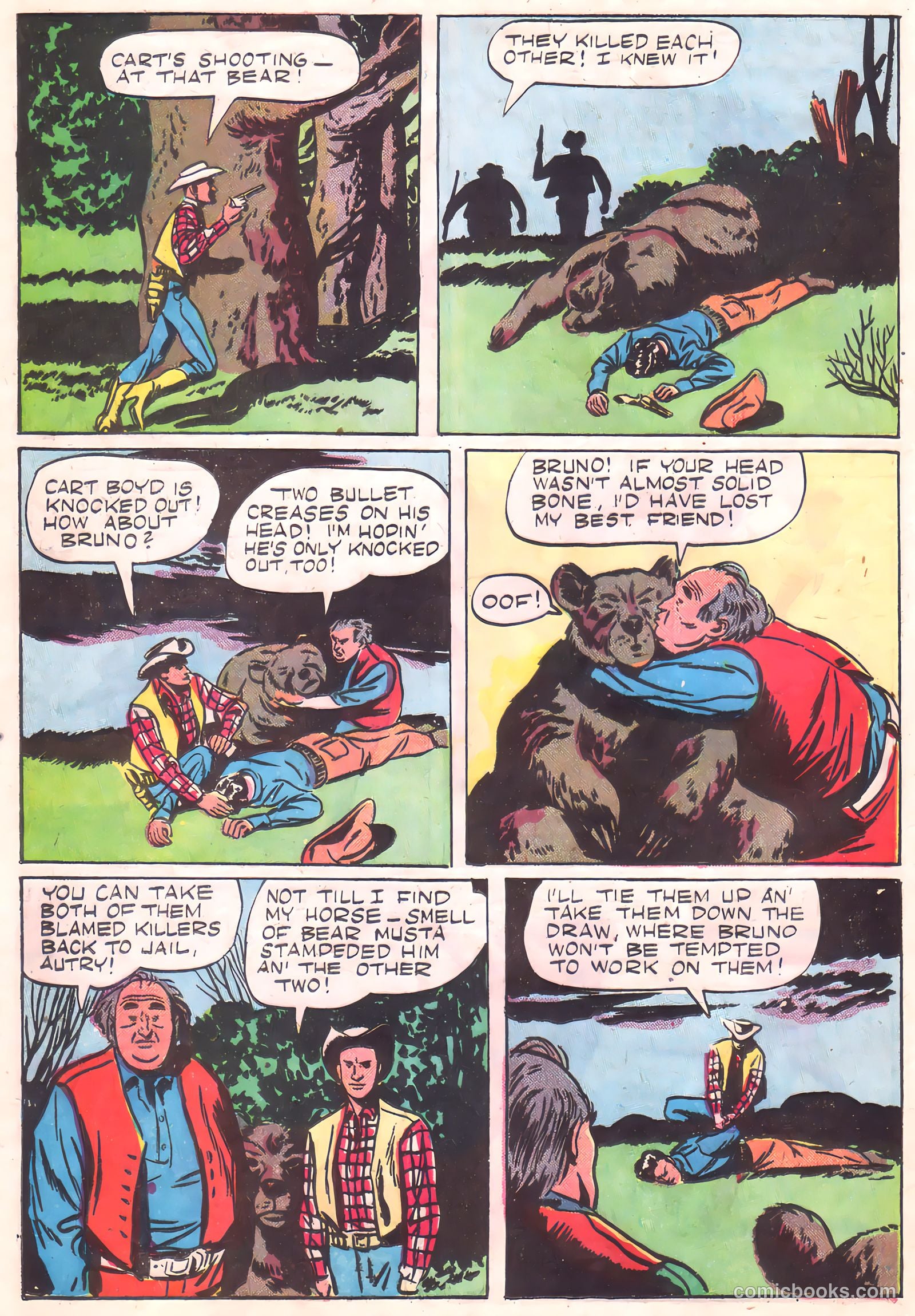 Gene Autry Comics #27 — page 24 of 36