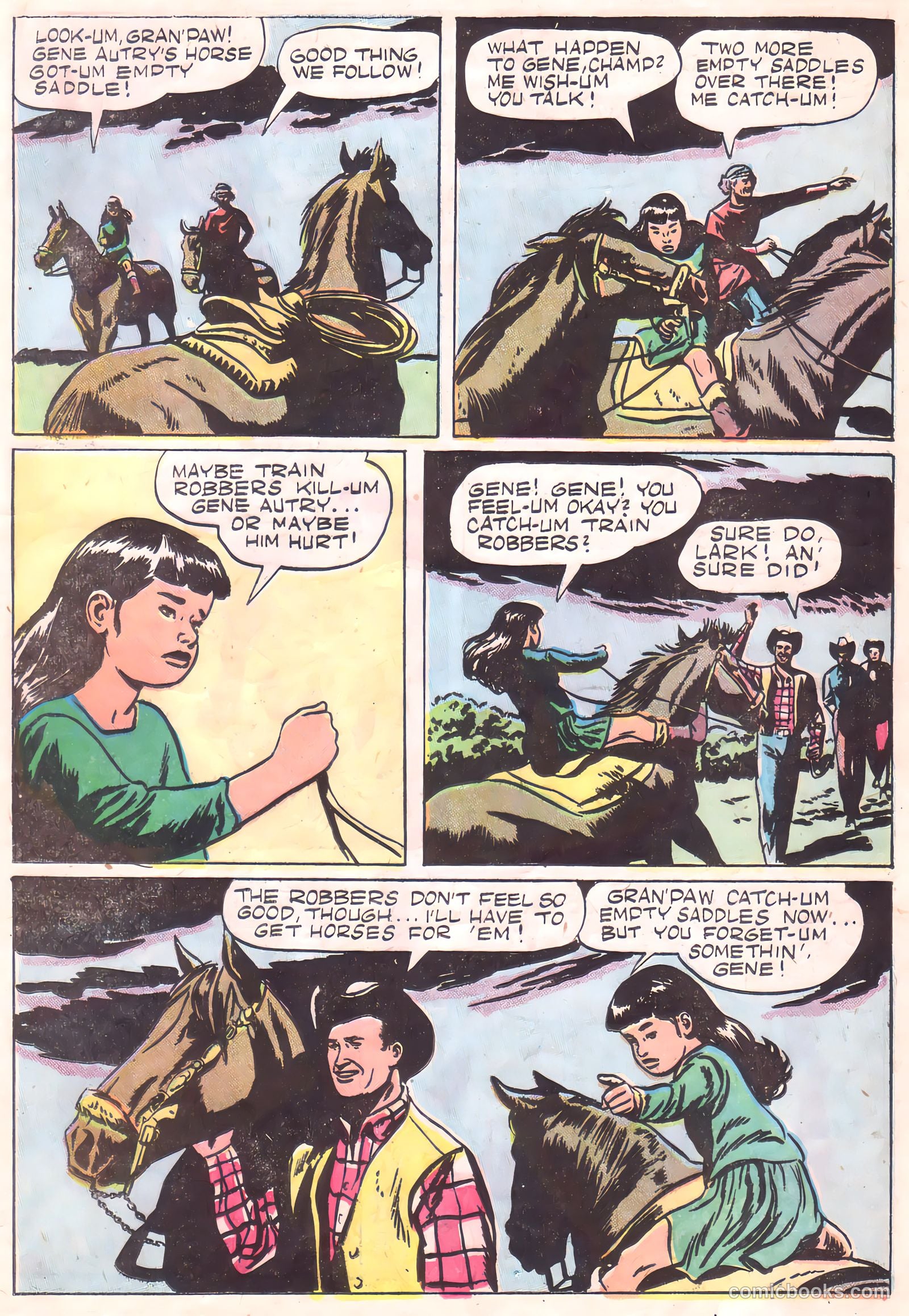 Gene Autry Comics #27 — page 25 of 36