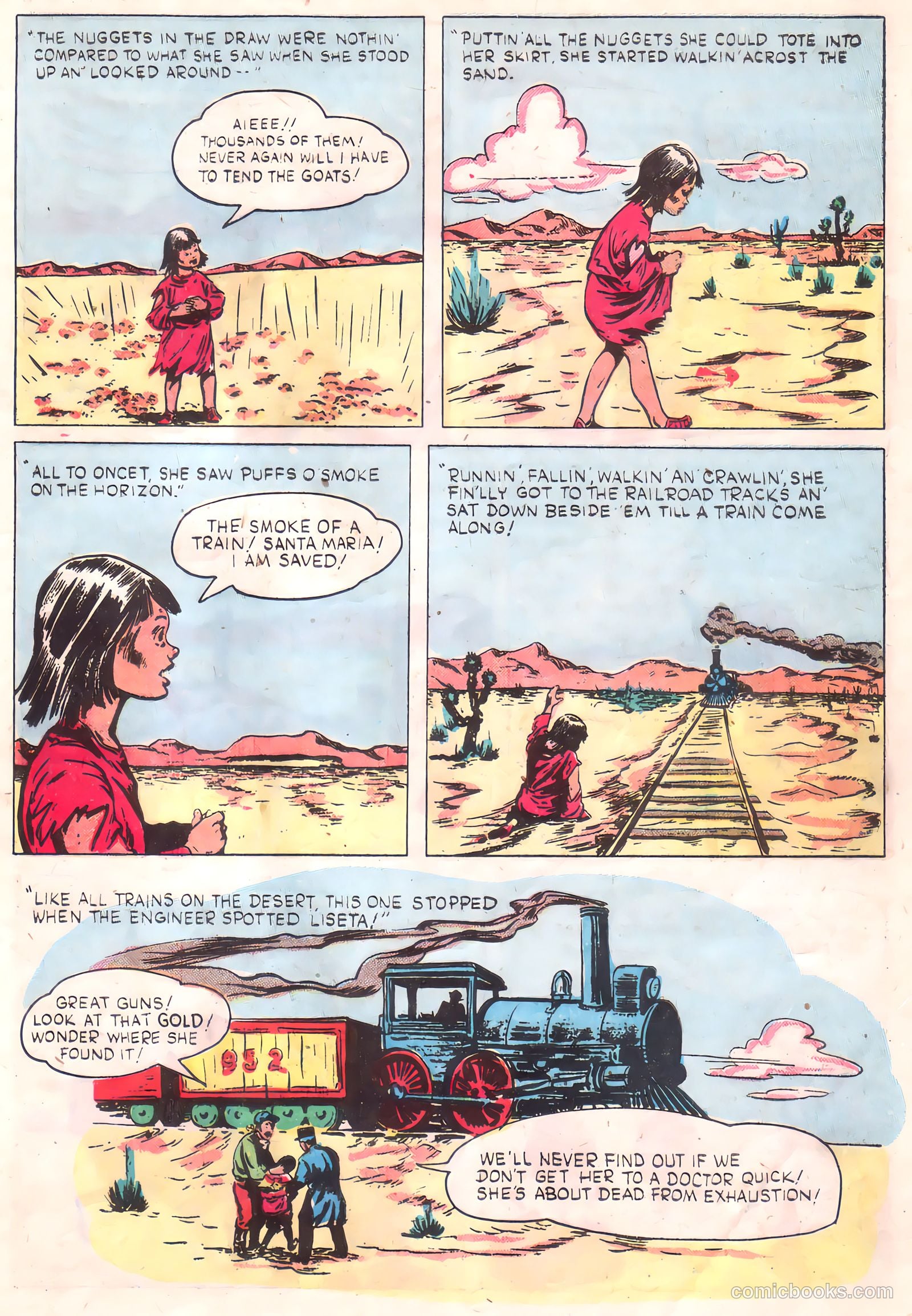 Gene Autry Comics #27 — page 33 of 36