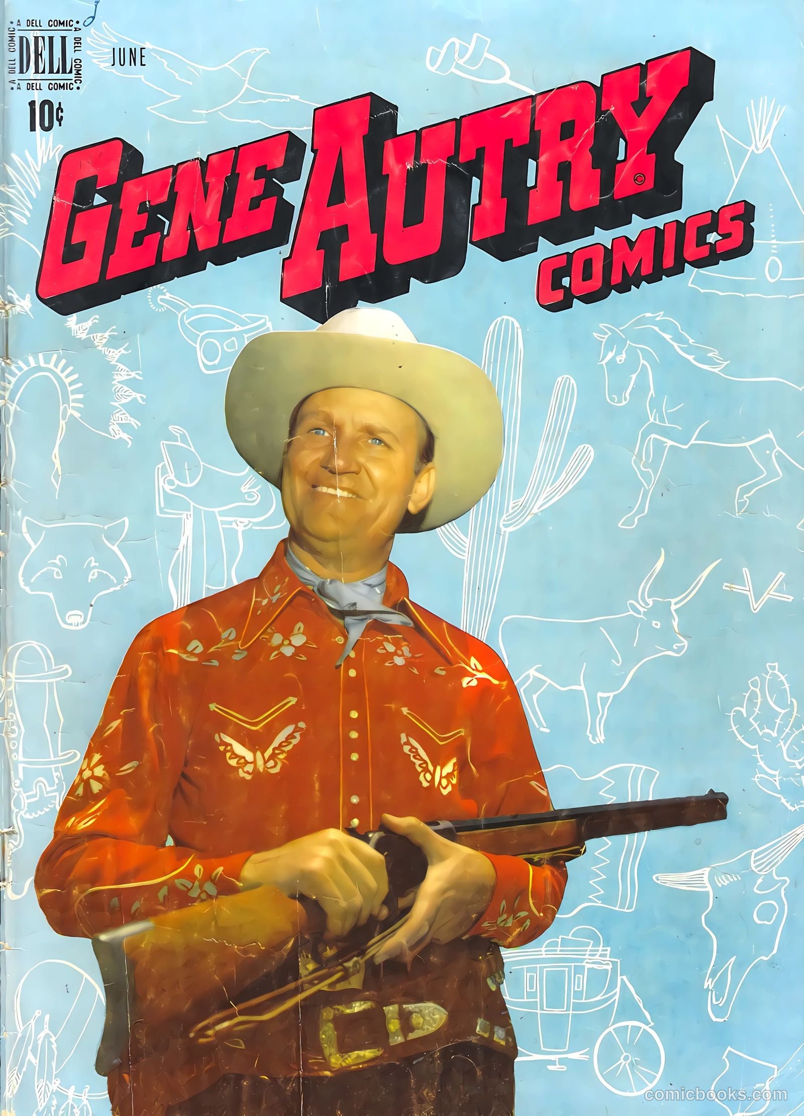 Gene Autry Comics #28 — page 1 of 36