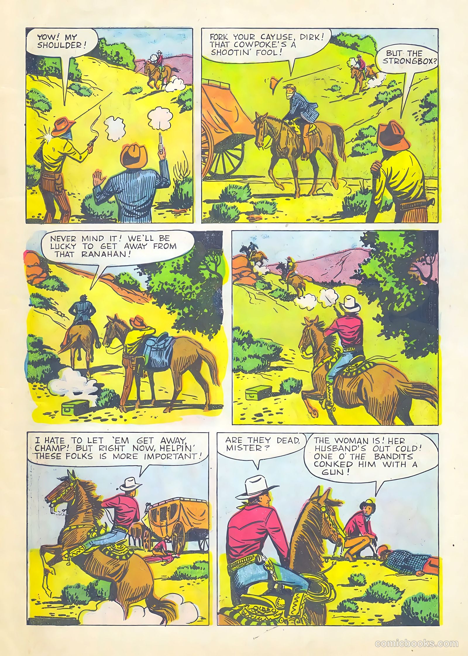 Gene Autry Comics #28 — page 7 of 36