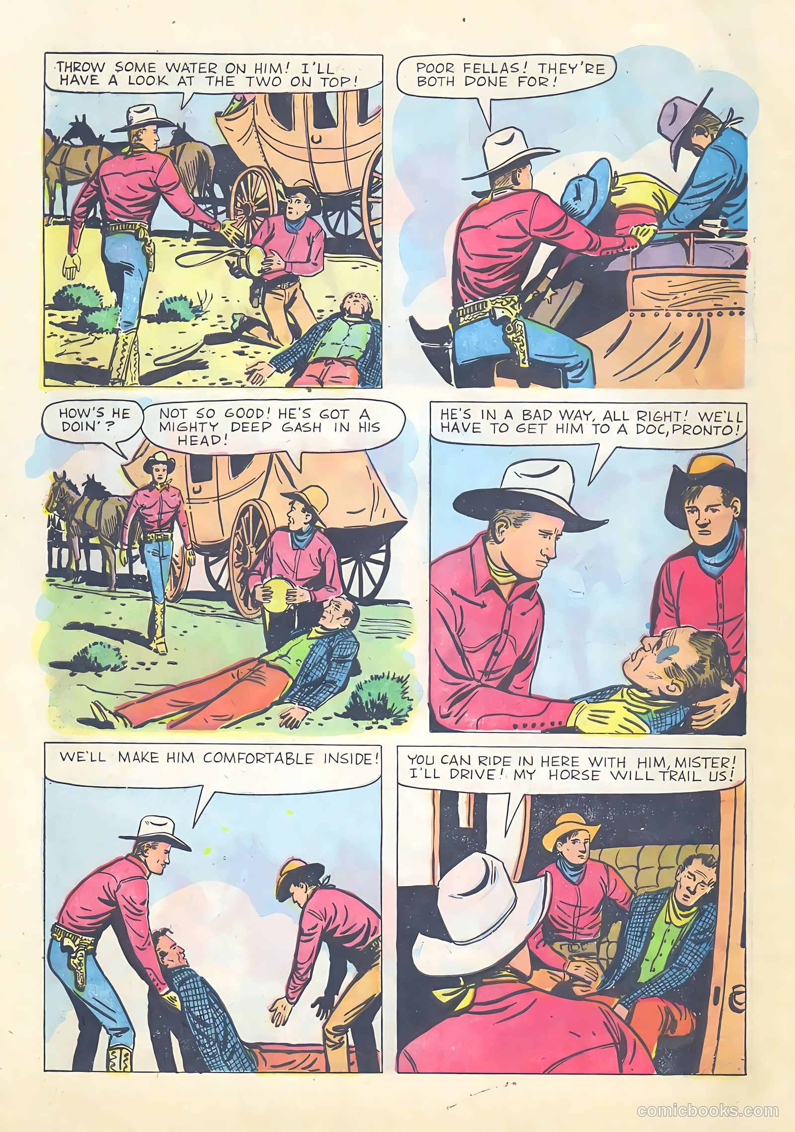 Gene Autry Comics #28 — page 8 of 36