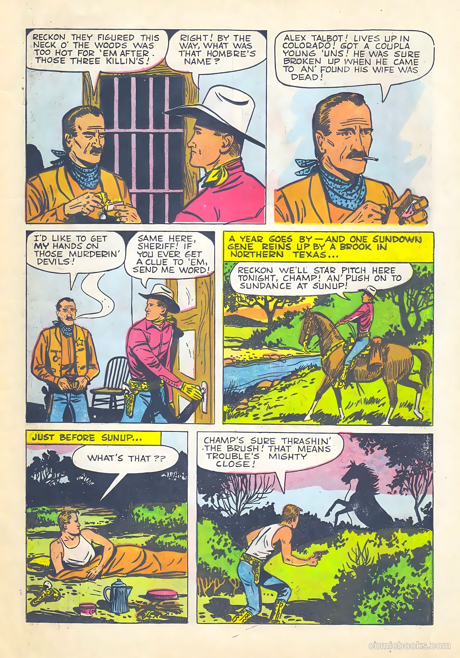 Gene Autry Comics #28 — page 11 of 36