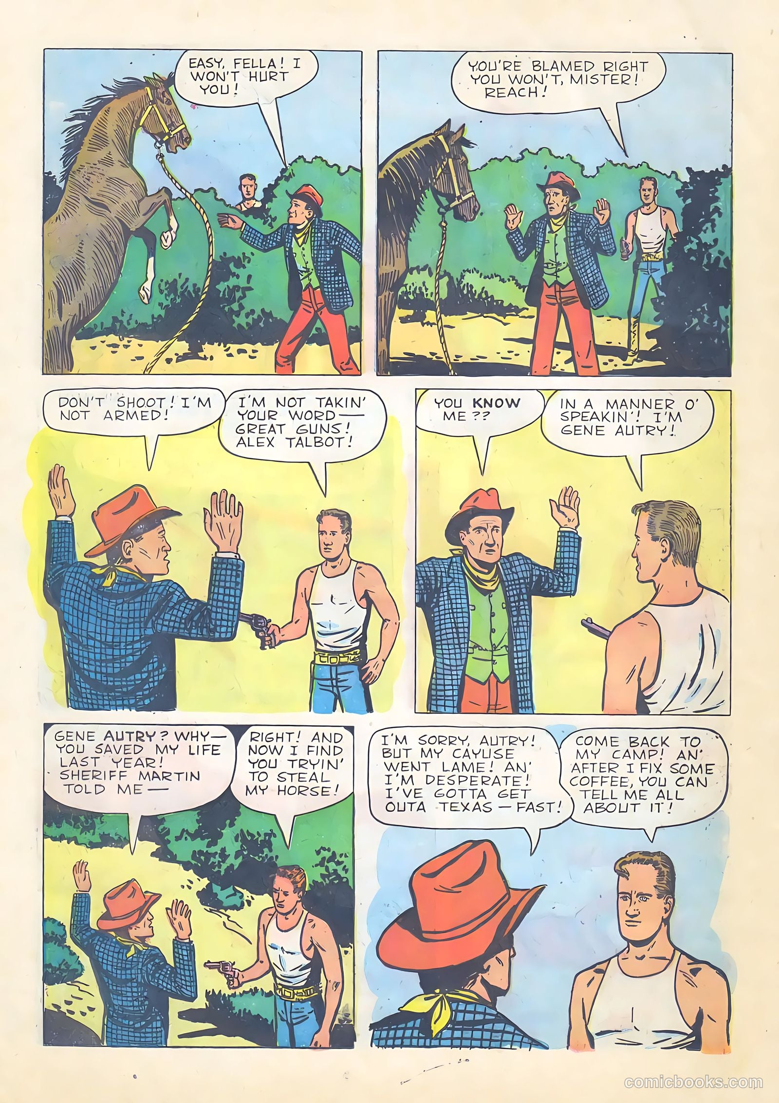 Gene Autry Comics #28 — page 12 of 36