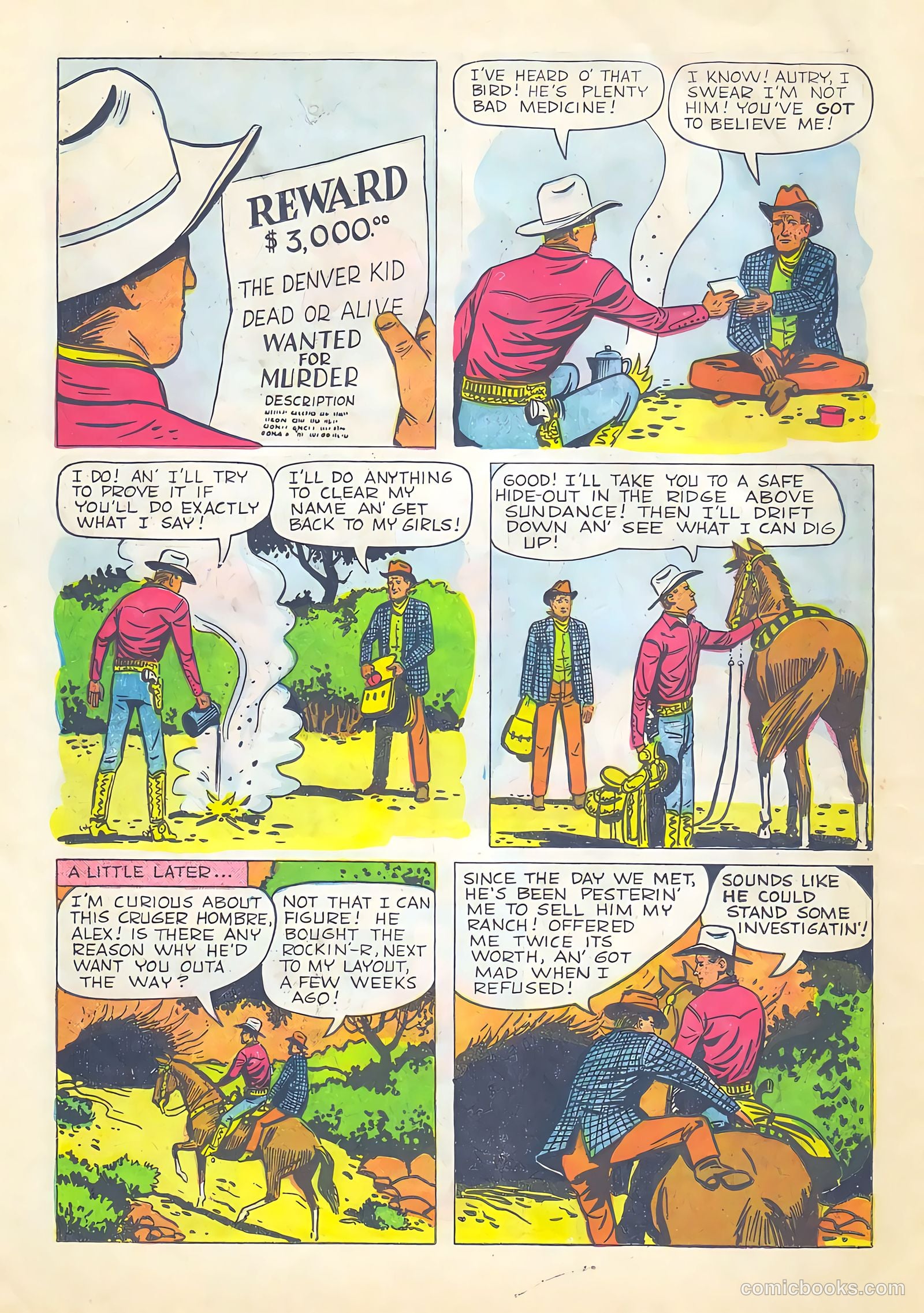 Gene Autry Comics #28 — page 14 of 36