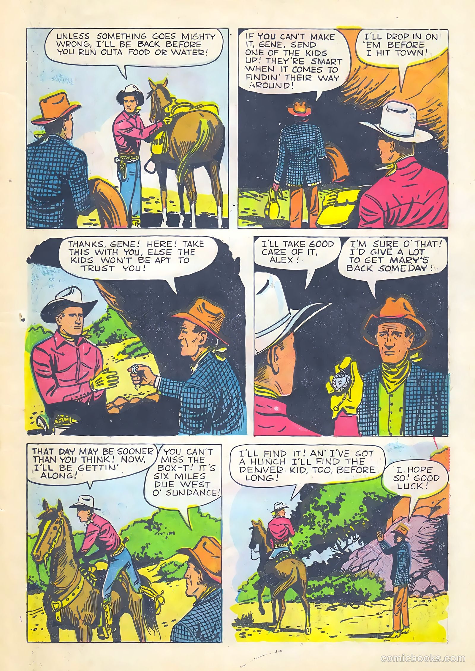Gene Autry Comics #28 — page 15 of 36