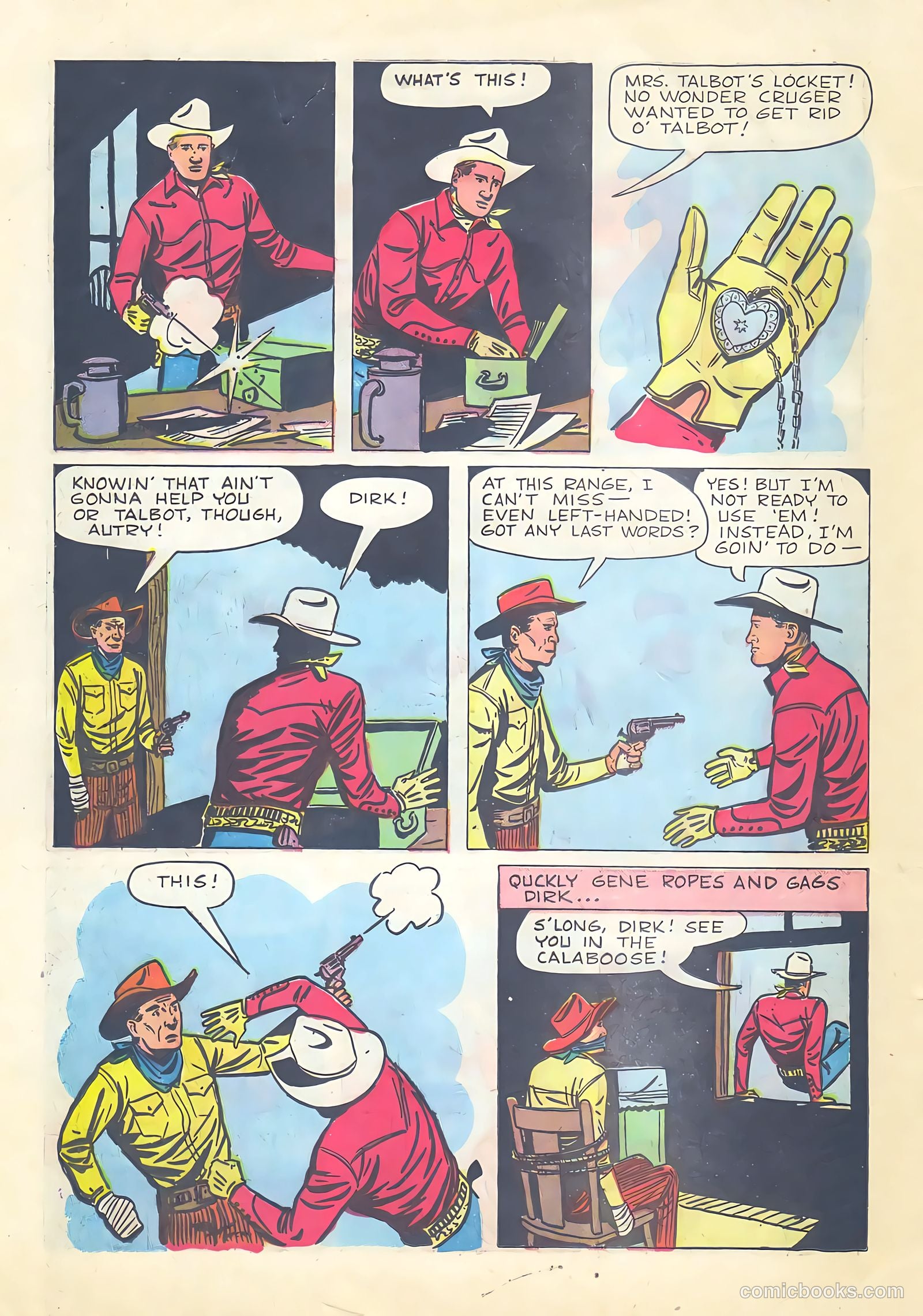 Gene Autry Comics #28 — page 24 of 36