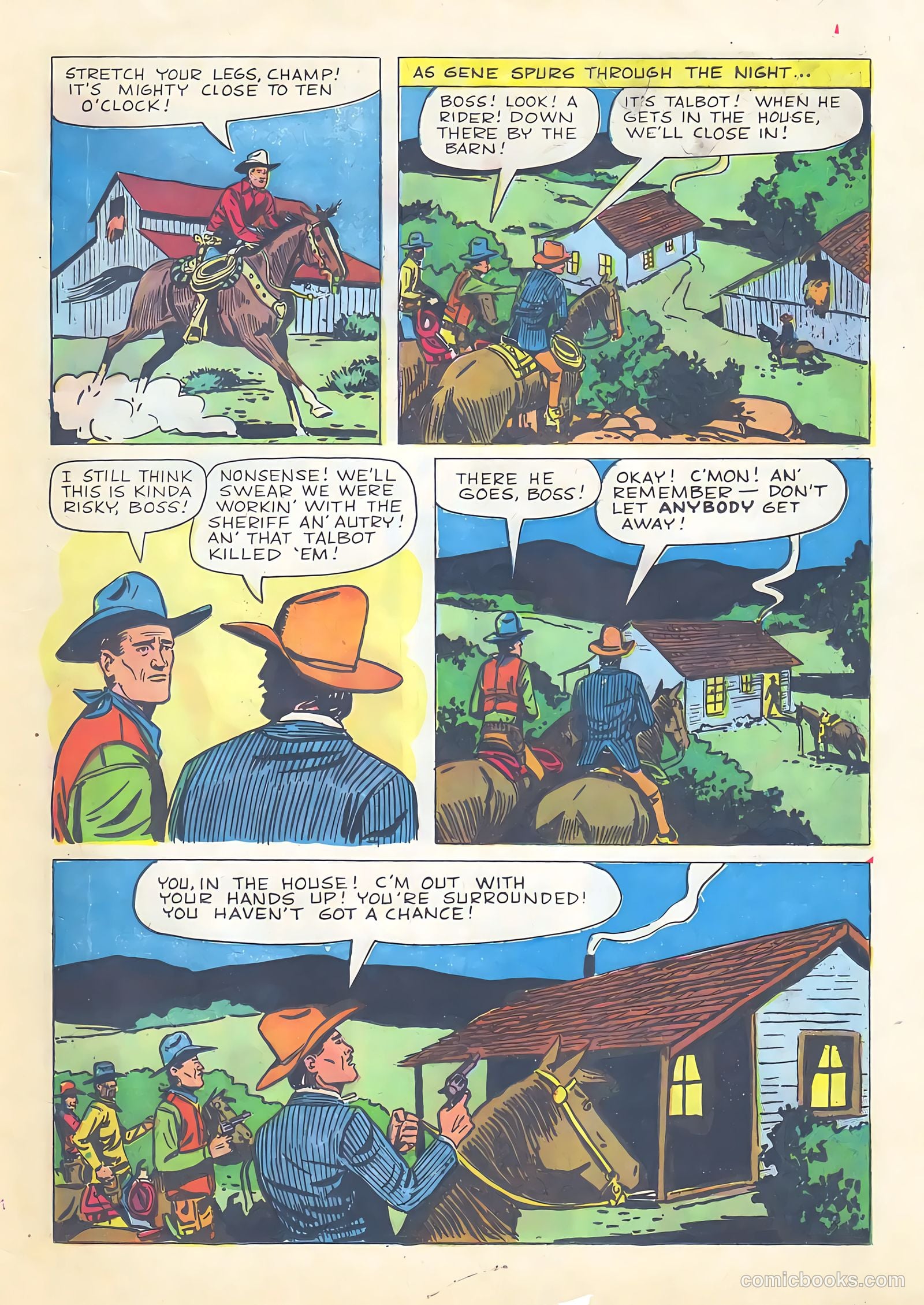 Gene Autry Comics #28 — page 25 of 36