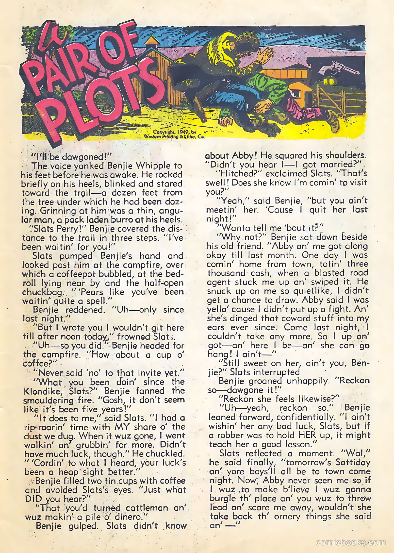 Gene Autry Comics #28 — page 27 of 36