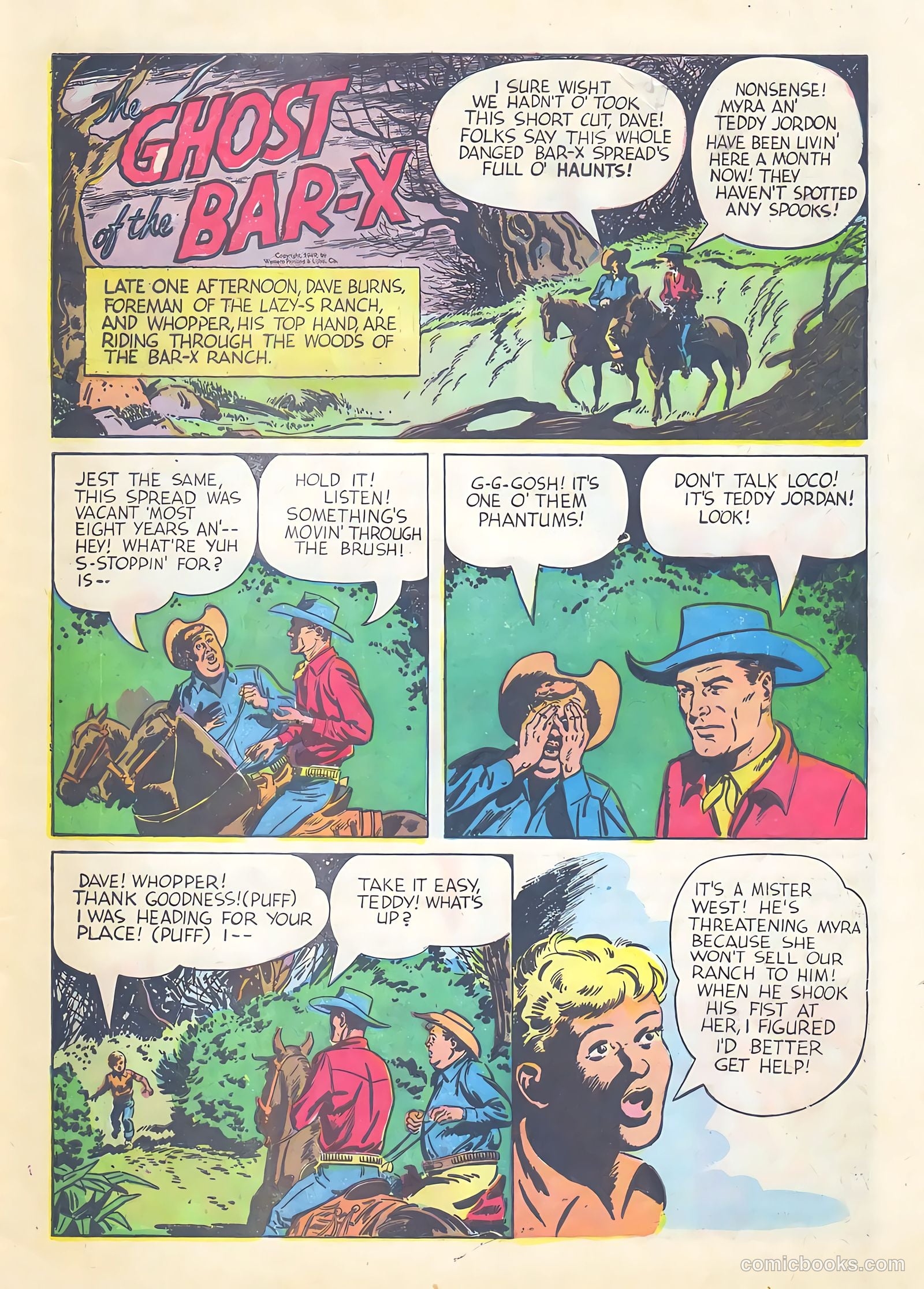 Gene Autry Comics #28 — page 29 of 36