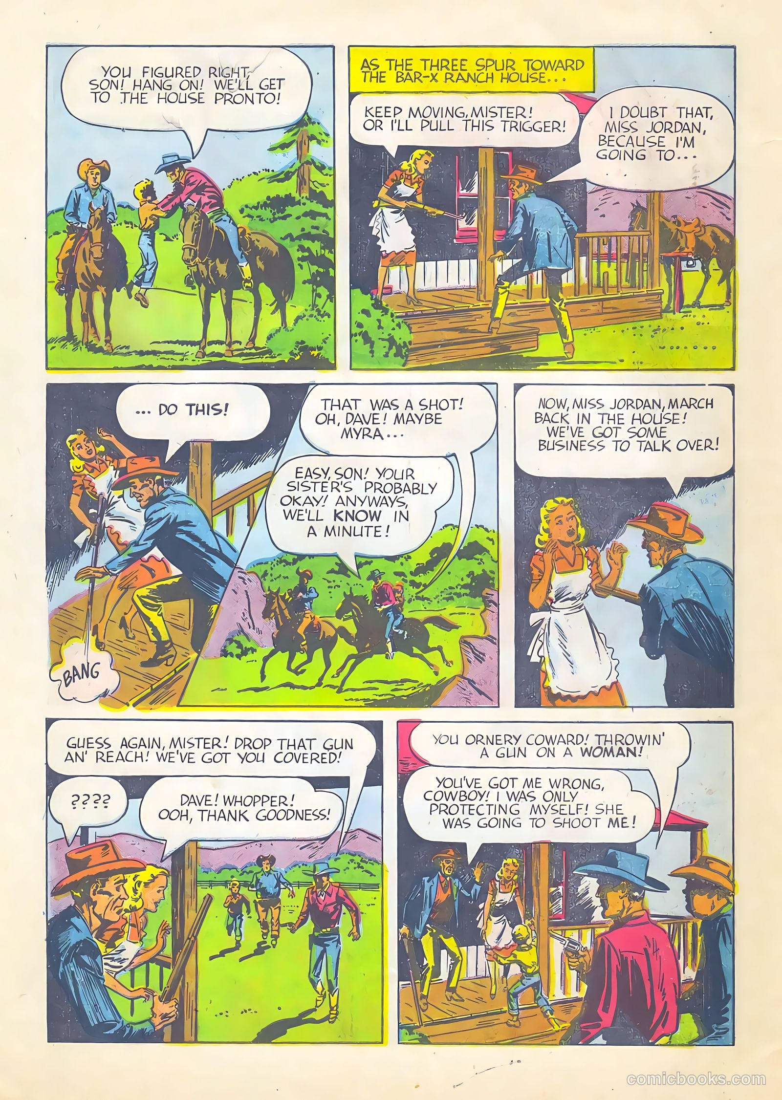 Gene Autry Comics #28 — page 30 of 36