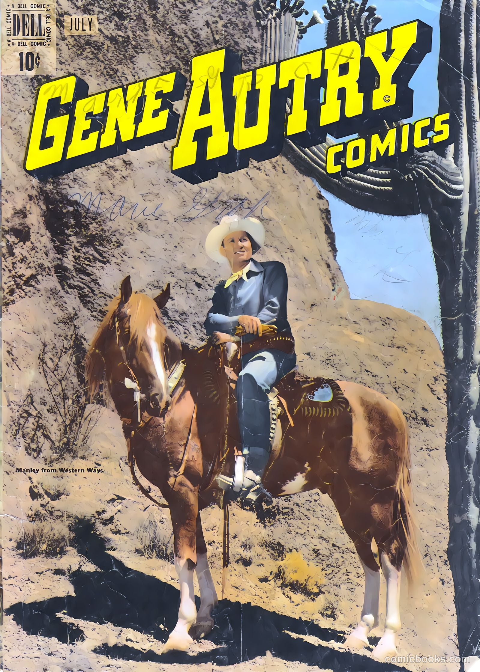 Gene Autry Comics #29 — page 1 of 36