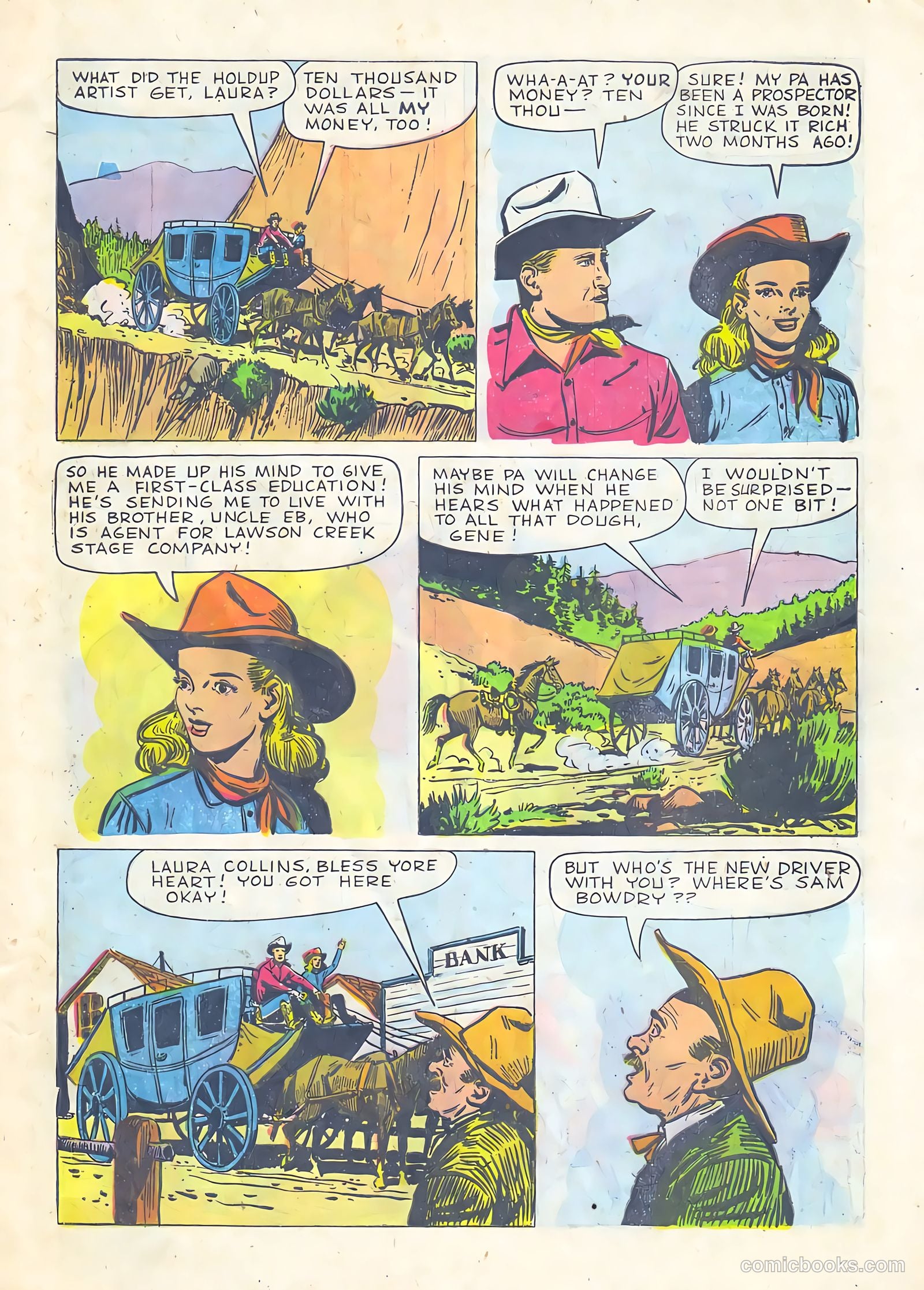 Gene Autry Comics #29 — page 5 of 36
