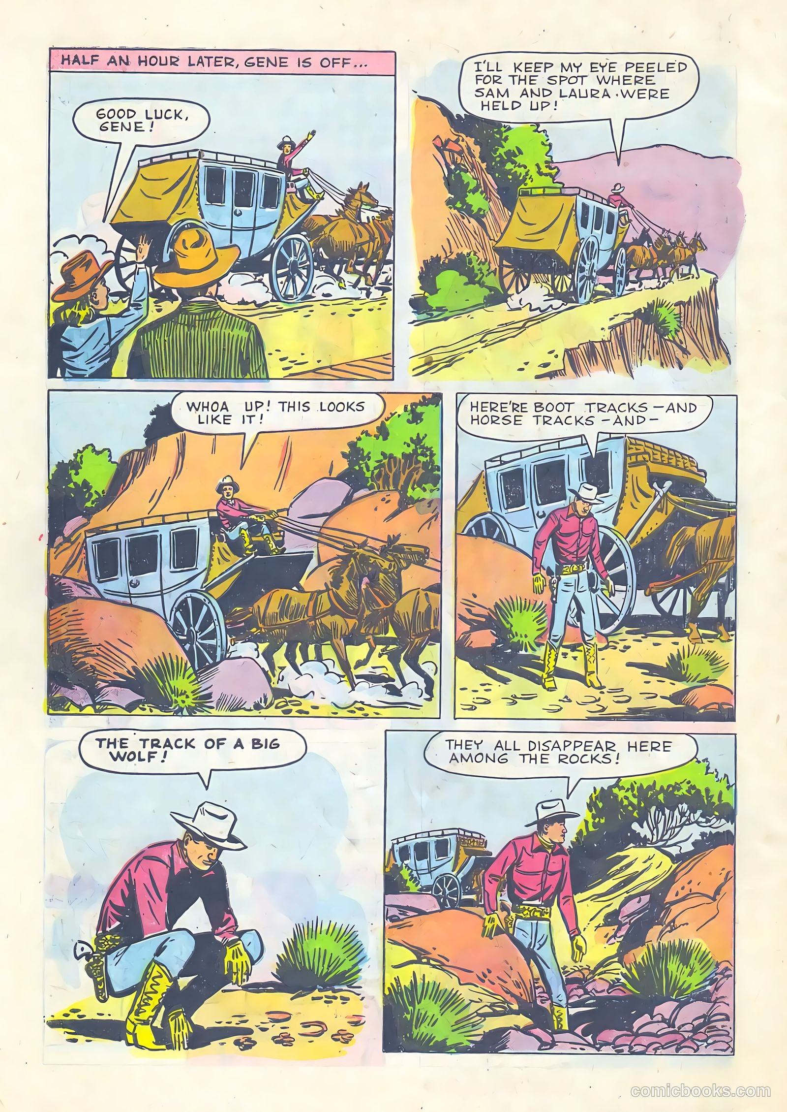 Gene Autry Comics #29 — page 10 of 36