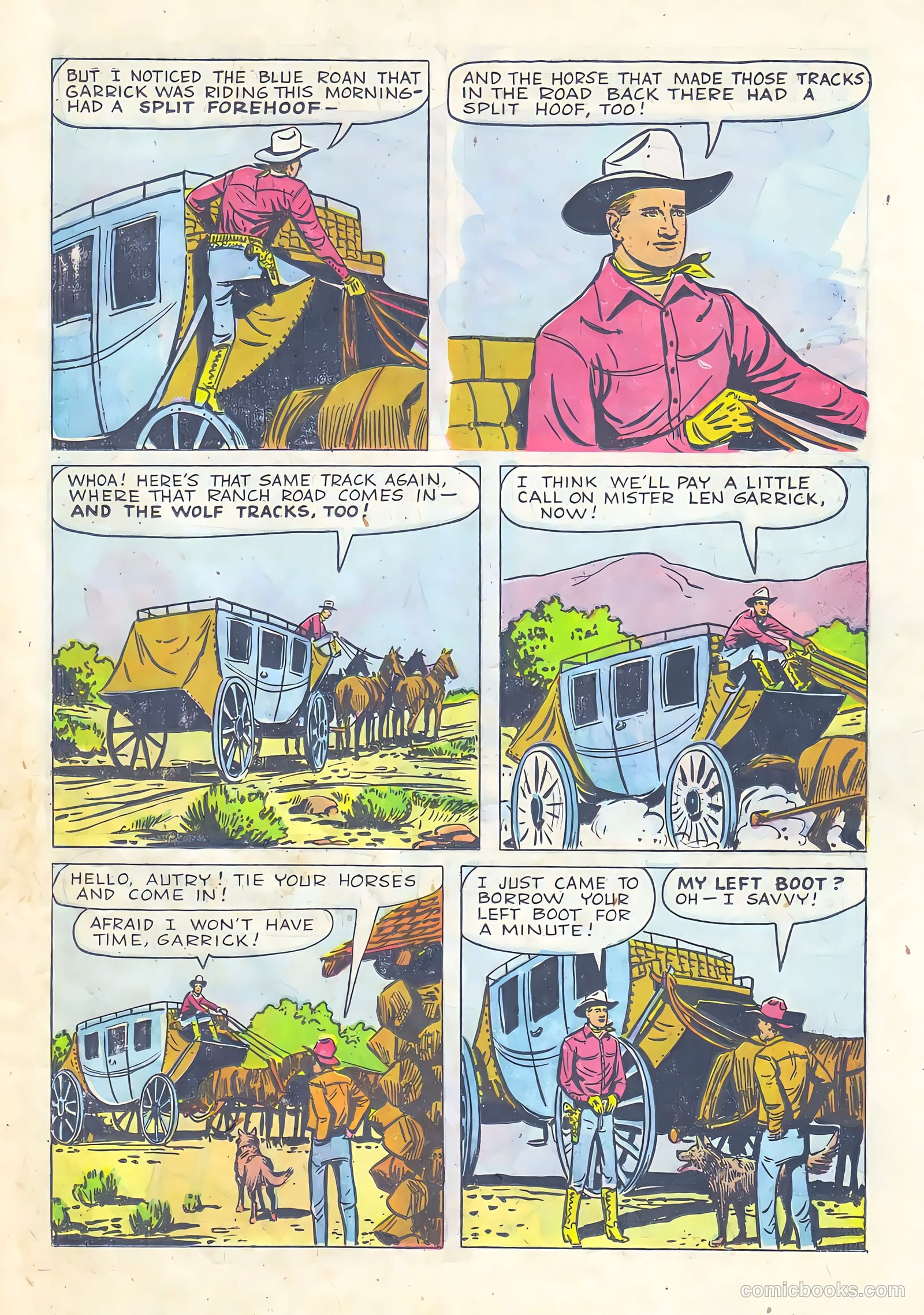 Gene Autry Comics #29 — page 11 of 36