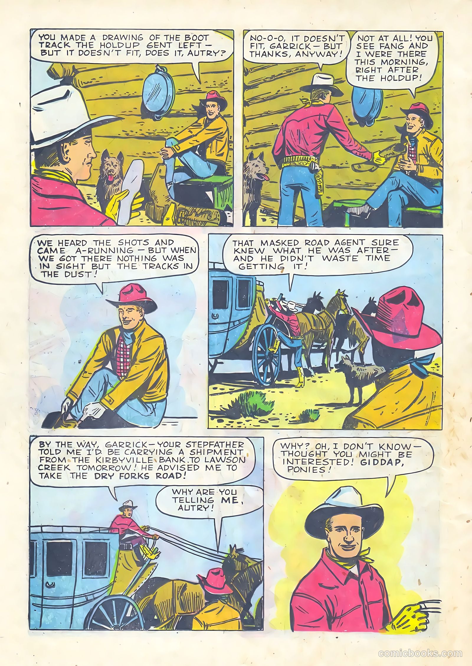 Gene Autry Comics #29 — page 12 of 36