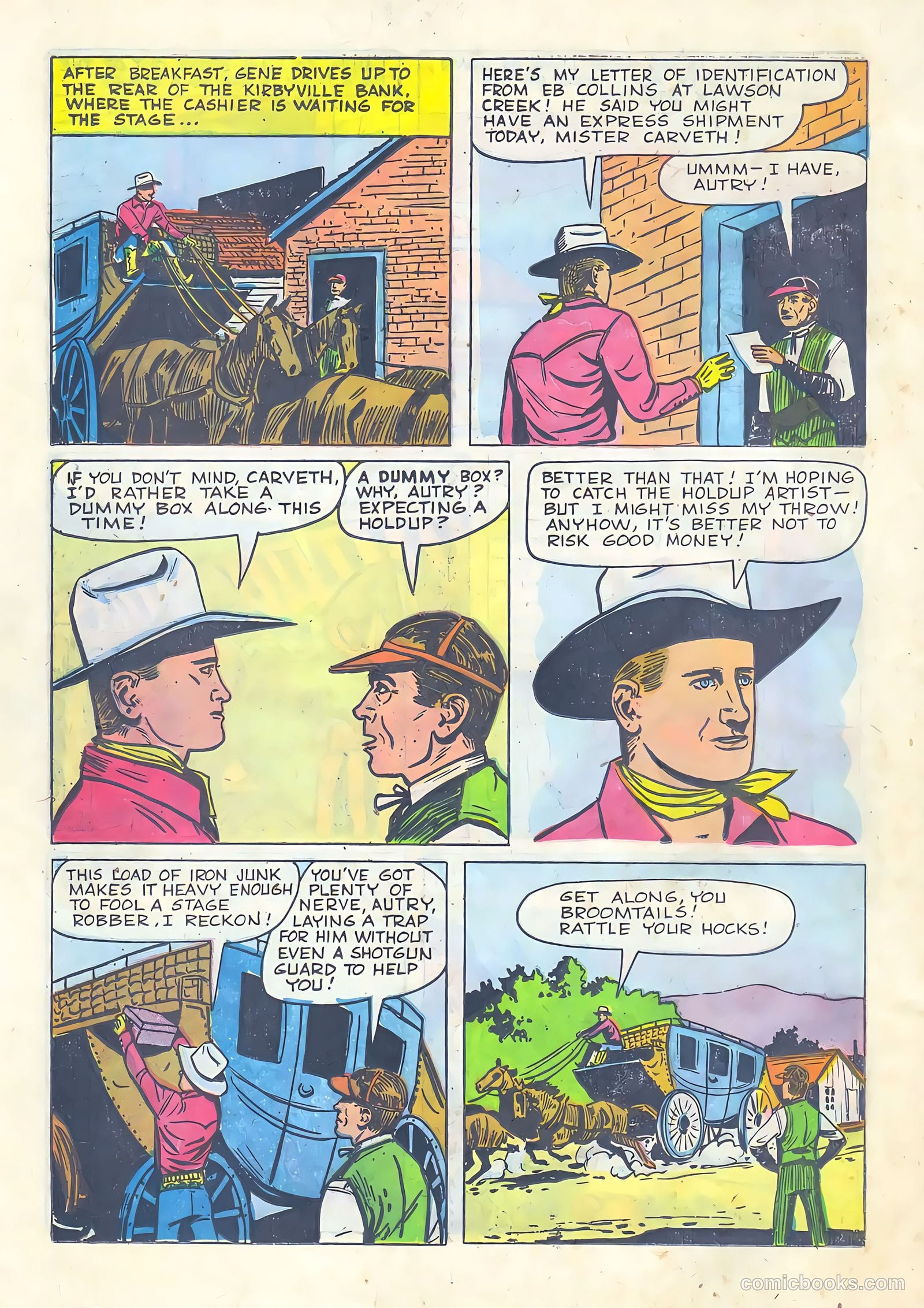 Gene Autry Comics #29 — page 14 of 36