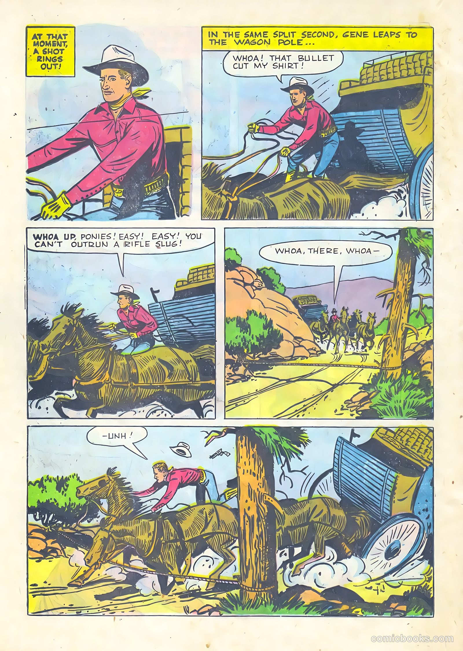 Gene Autry Comics #29 — page 16 of 36