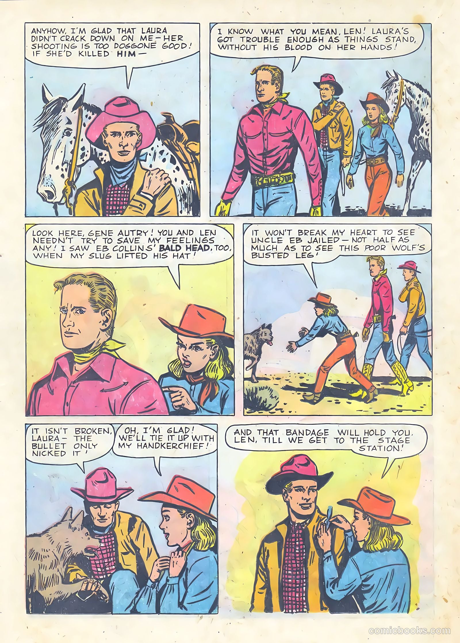 Gene Autry Comics #29 — page 20 of 36