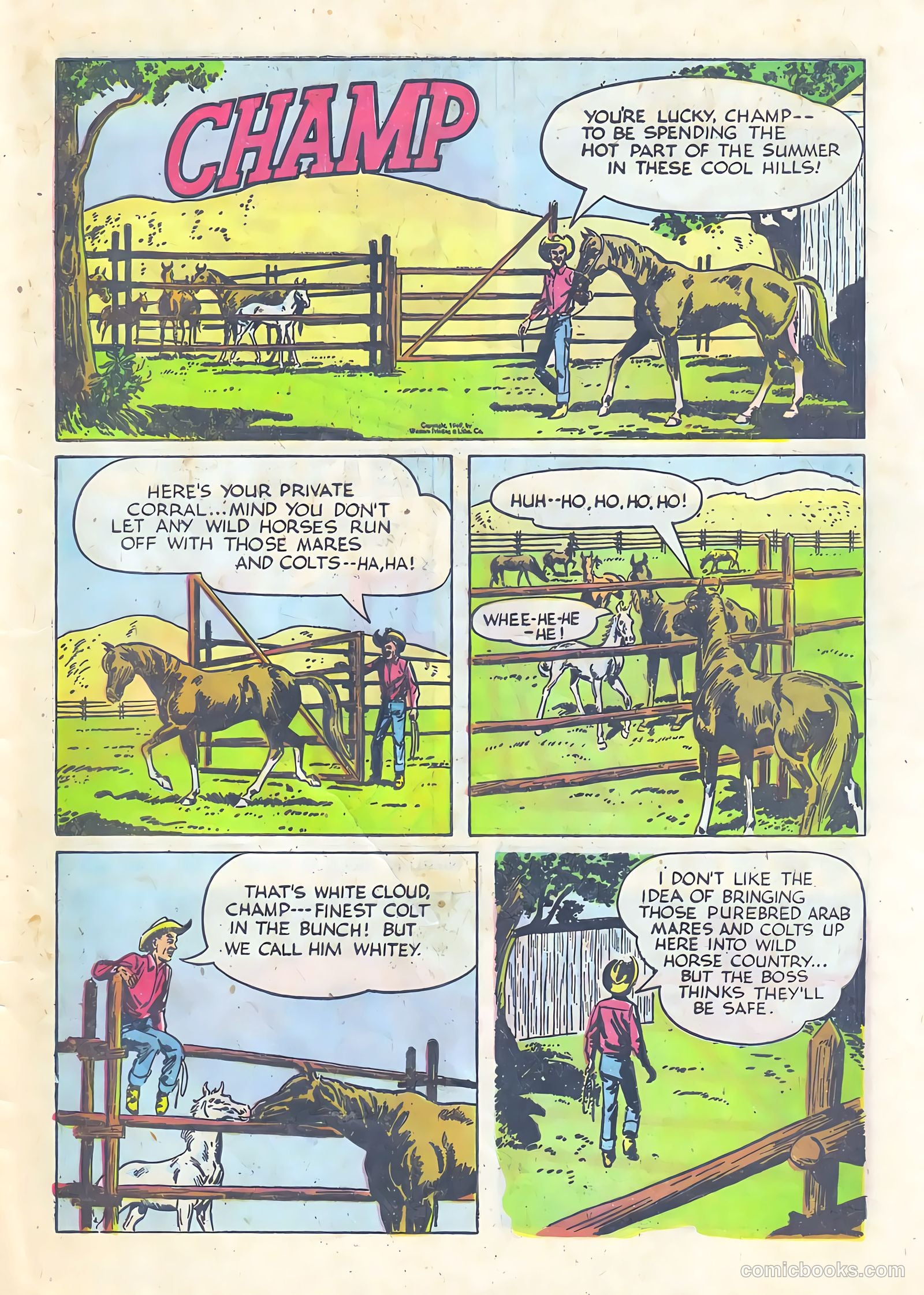 Gene Autry Comics #29 — page 29 of 36
