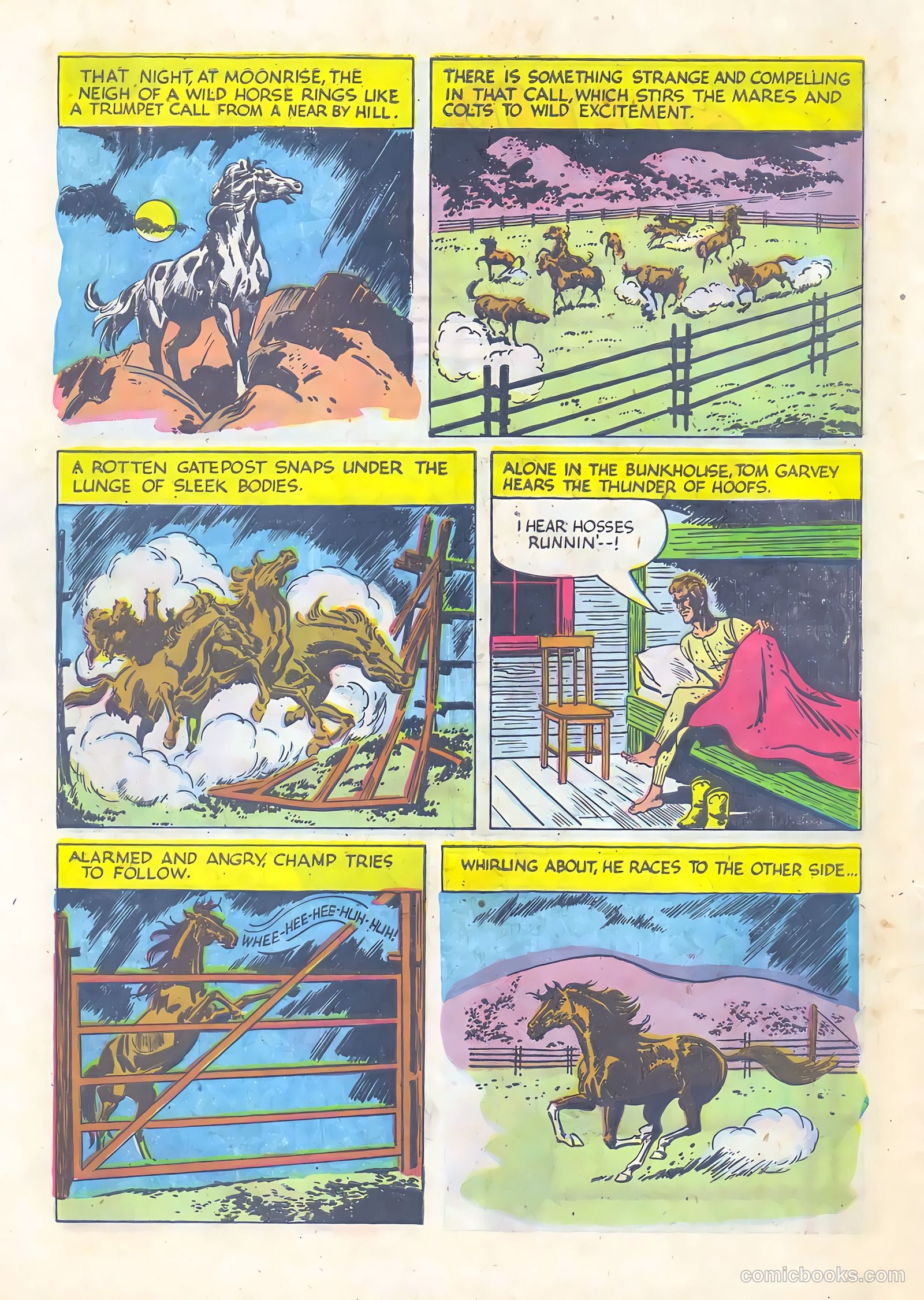 Gene Autry Comics #29 — page 30 of 36