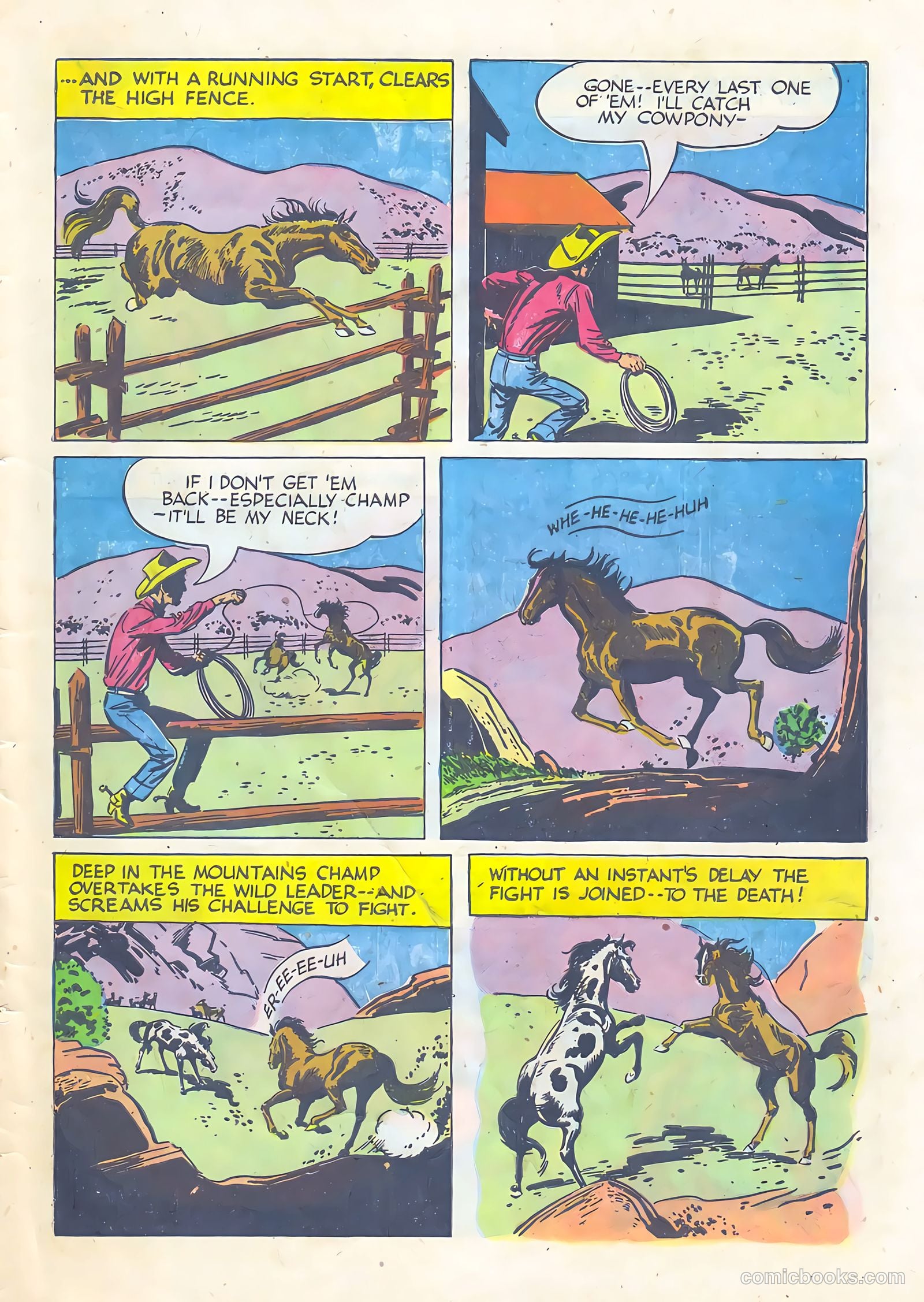 Gene Autry Comics #29 — page 31 of 36