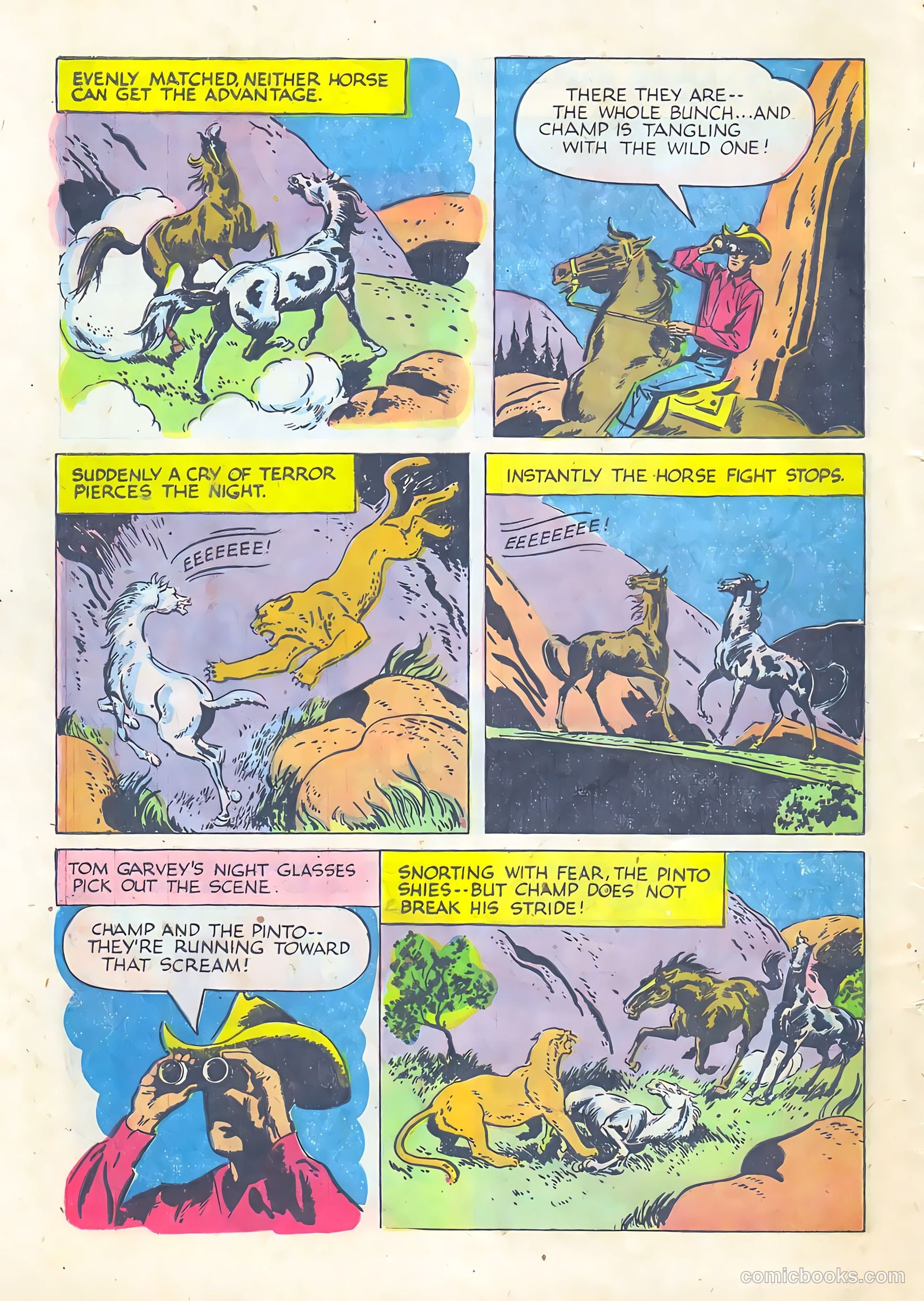 Gene Autry Comics #29 — page 32 of 36