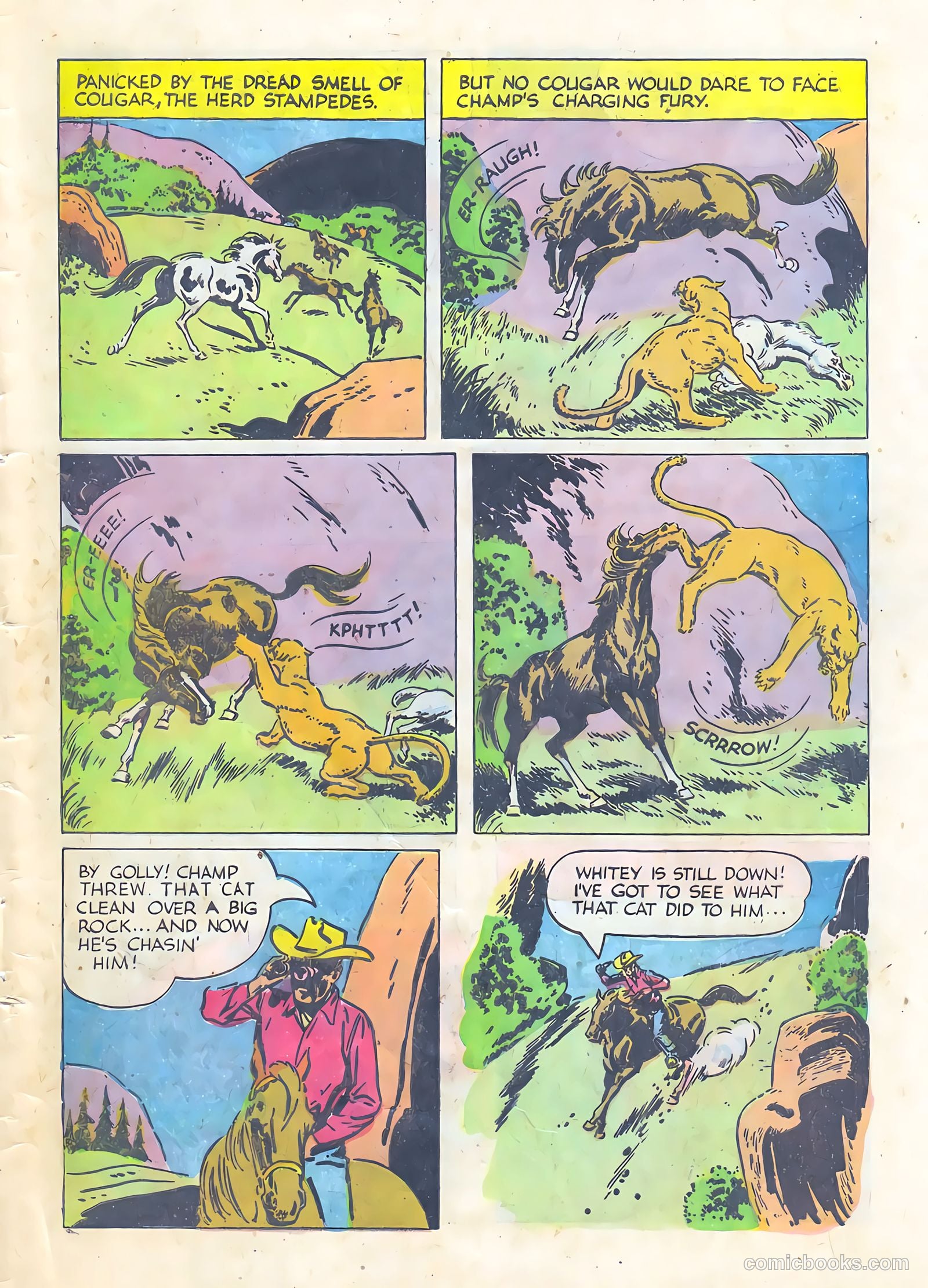 Gene Autry Comics #29 — page 33 of 36