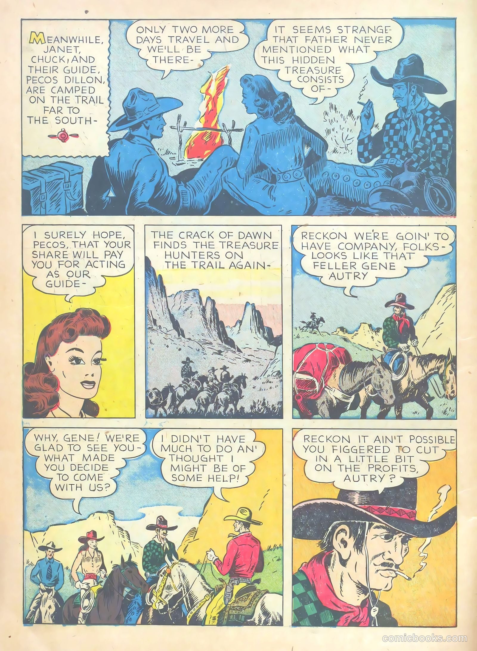 Gene Autry Comics #3 — page 10 of 68