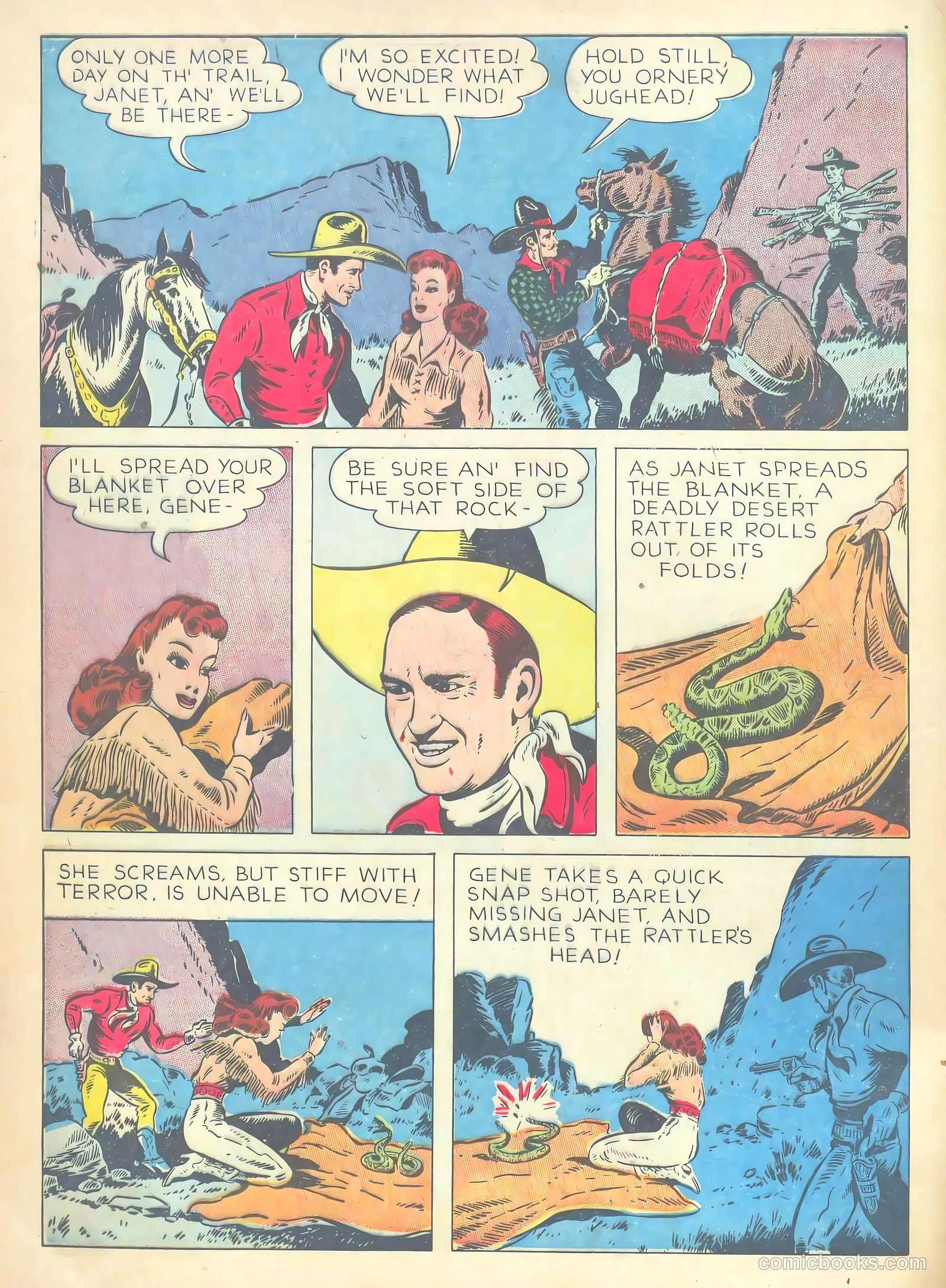 Gene Autry Comics #3 — page 12 of 68