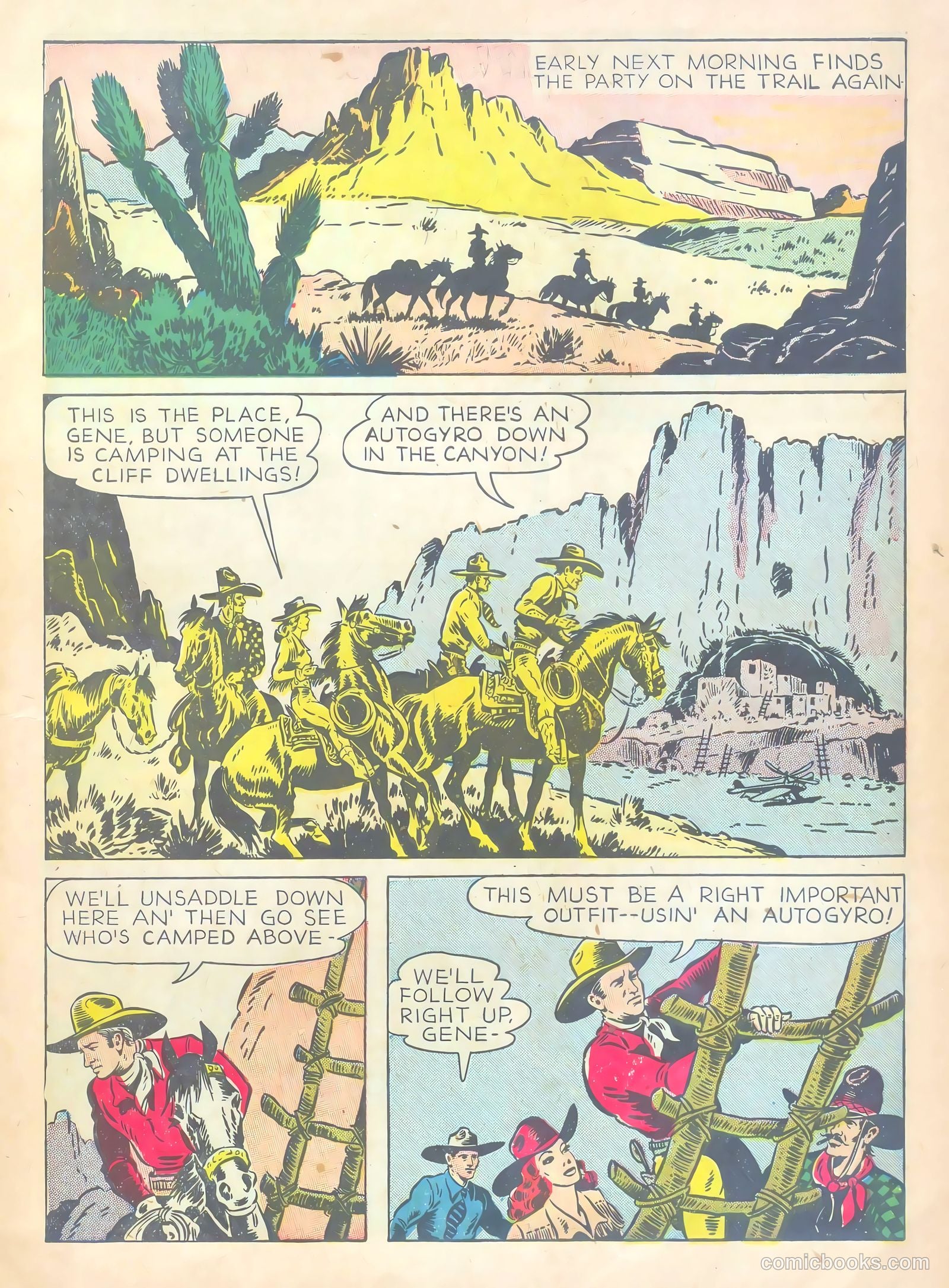 Gene Autry Comics #3 — page 13 of 68