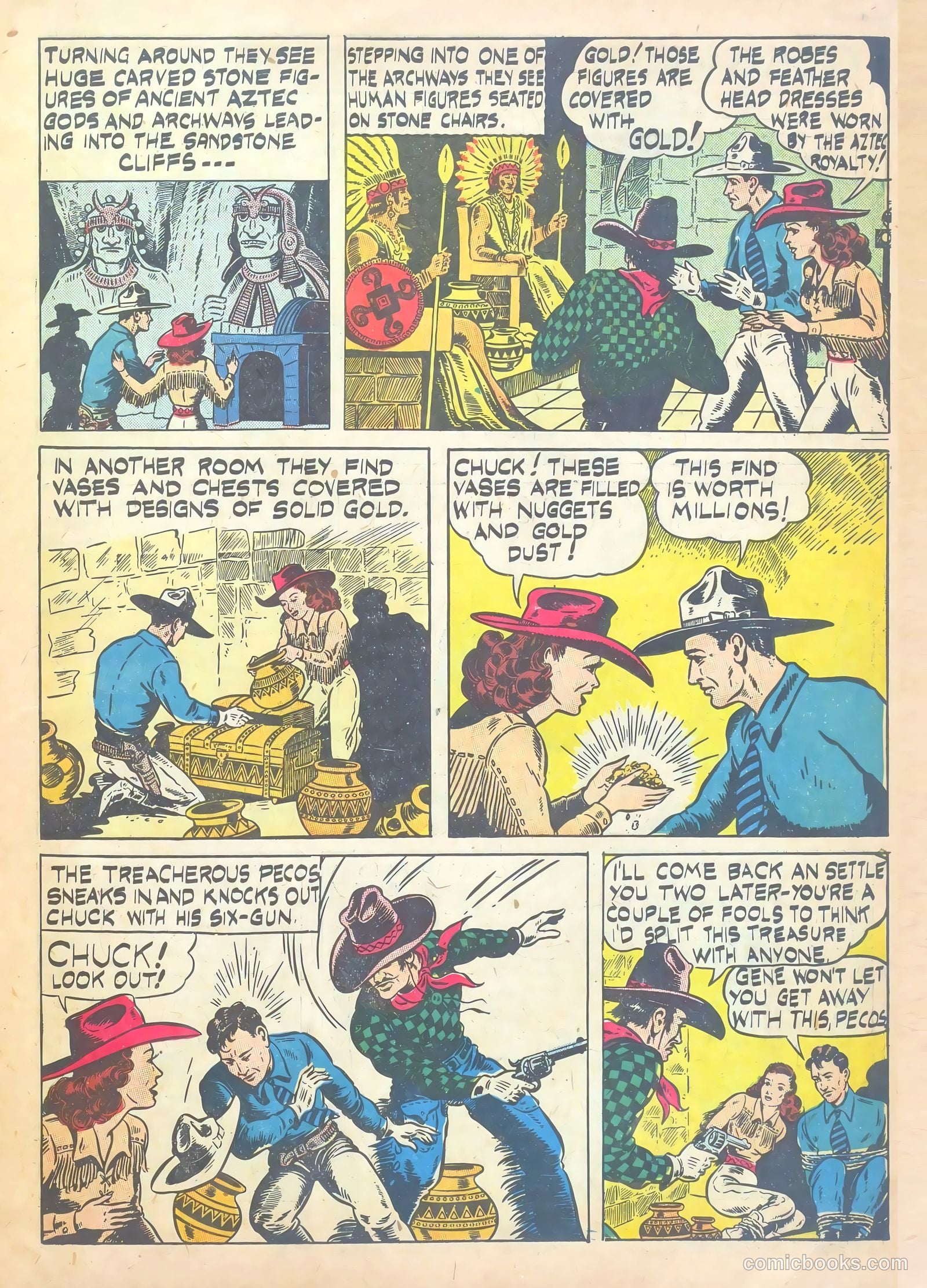 Gene Autry Comics #3 — page 19 of 68