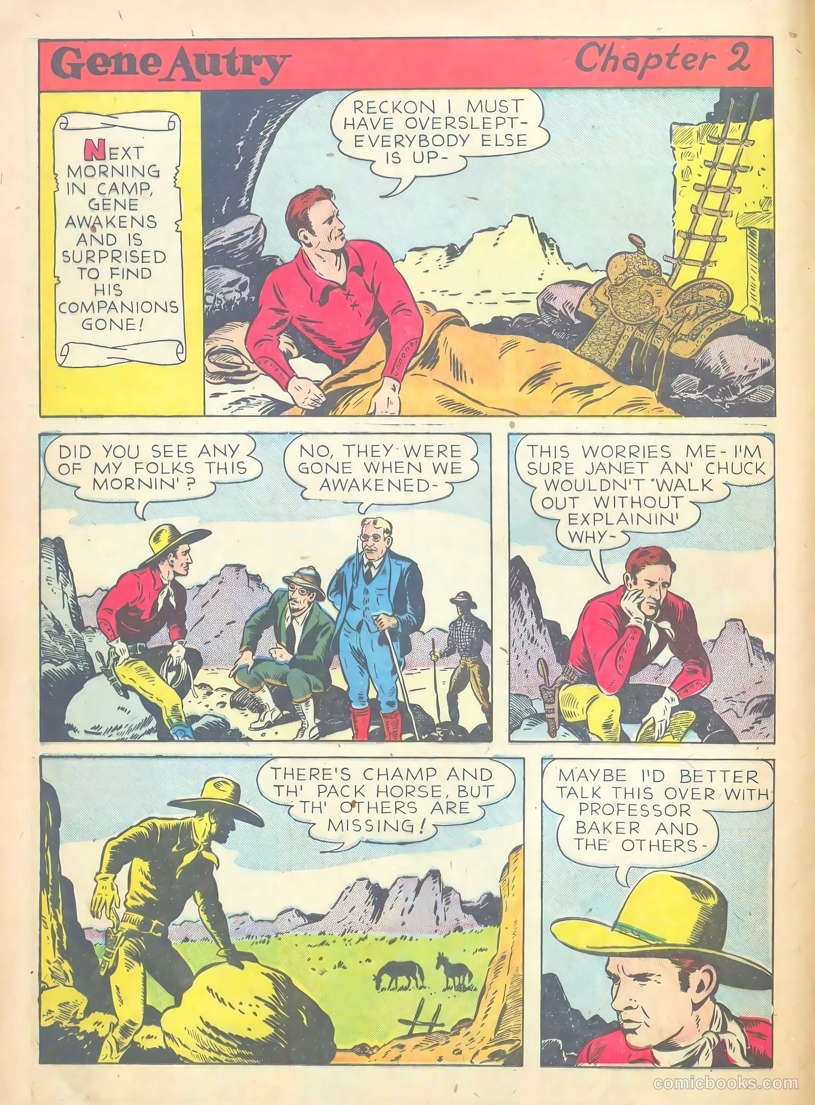 Gene Autry Comics #3 — page 20 of 68