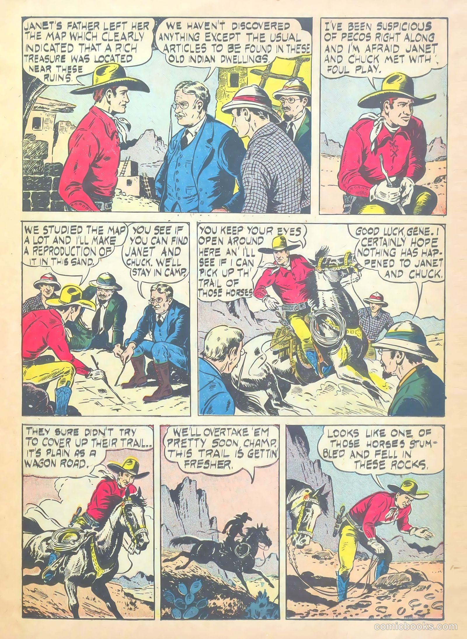 Gene Autry Comics #3 — page 21 of 68