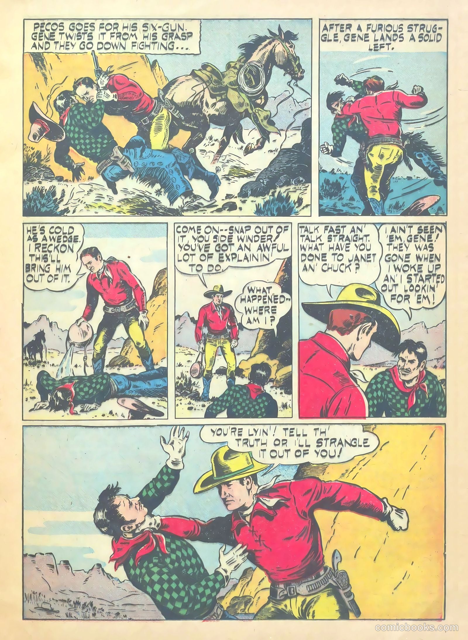 Gene Autry Comics #3 — page 23 of 68