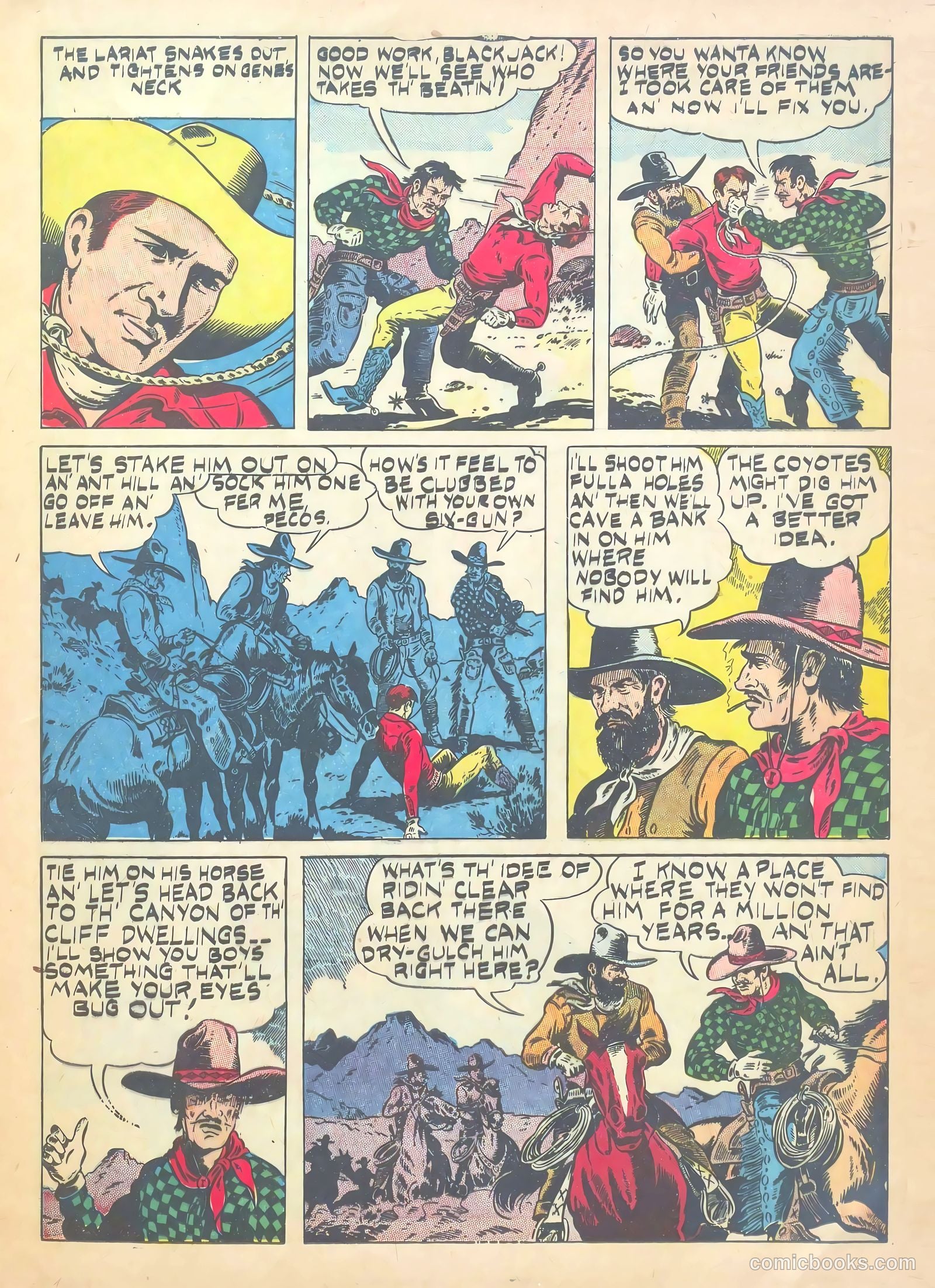 Gene Autry Comics #3 — page 25 of 68
