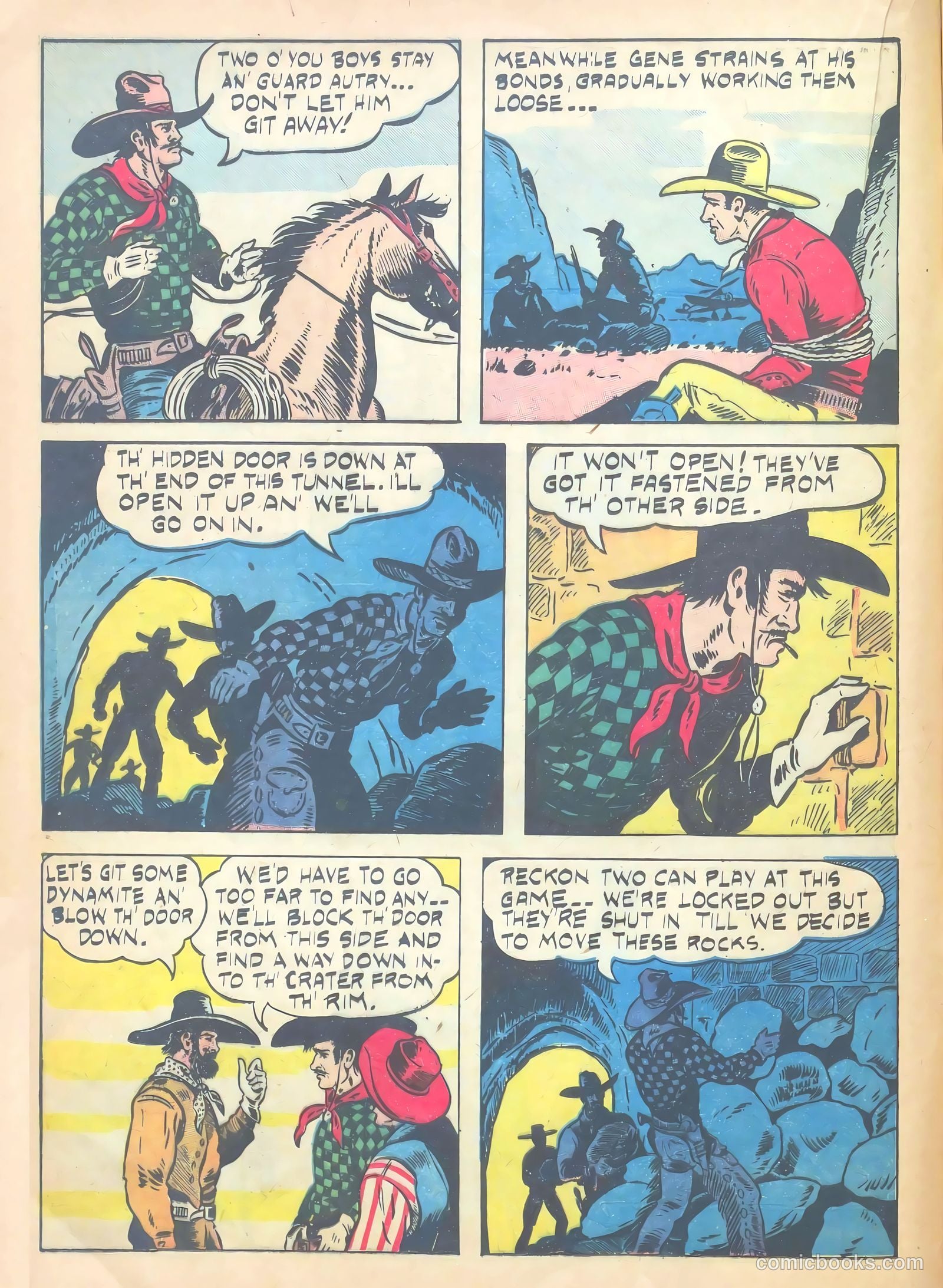Gene Autry Comics #3 — page 30 of 68