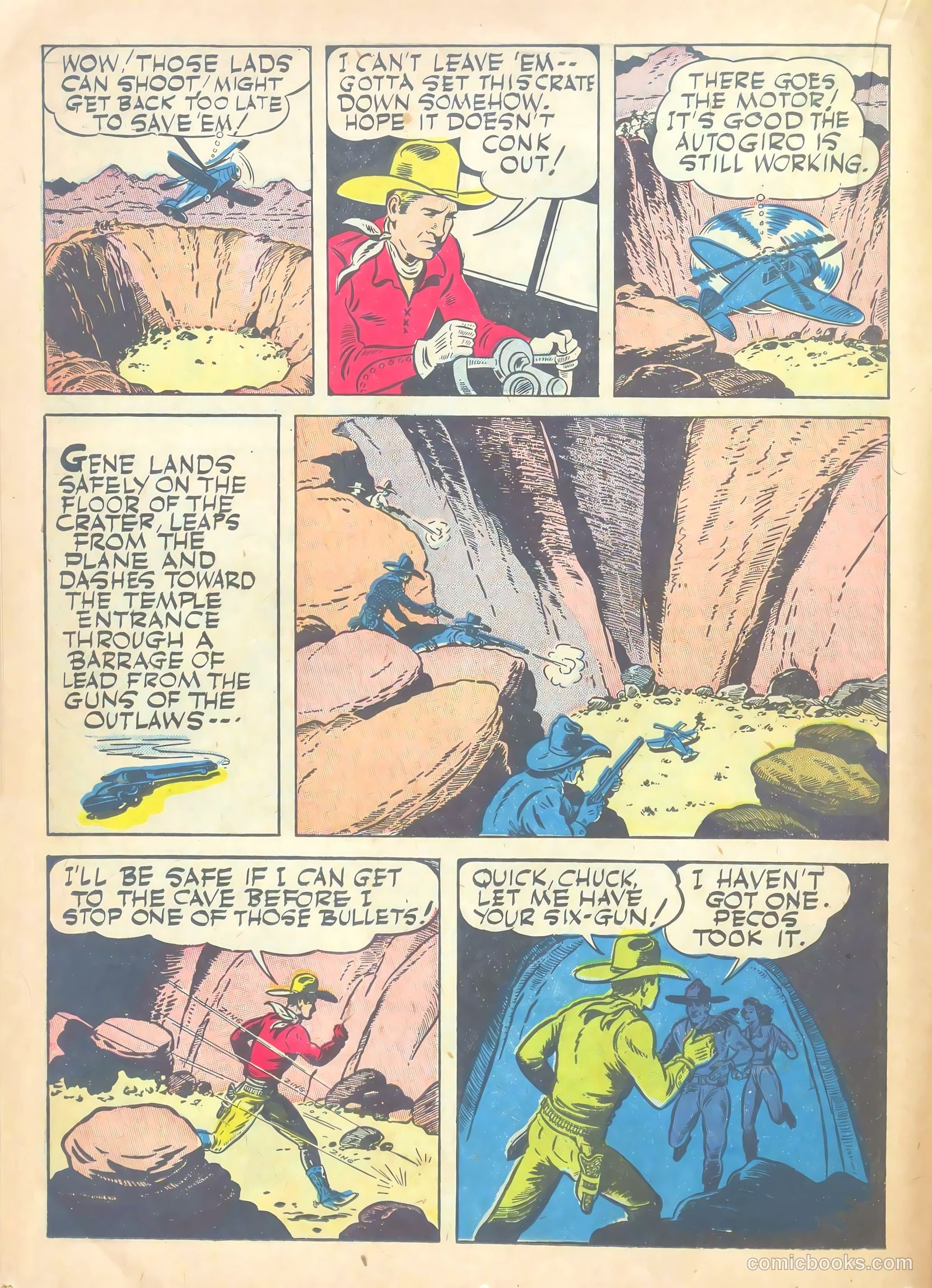 Gene Autry Comics #3 — page 32 of 68