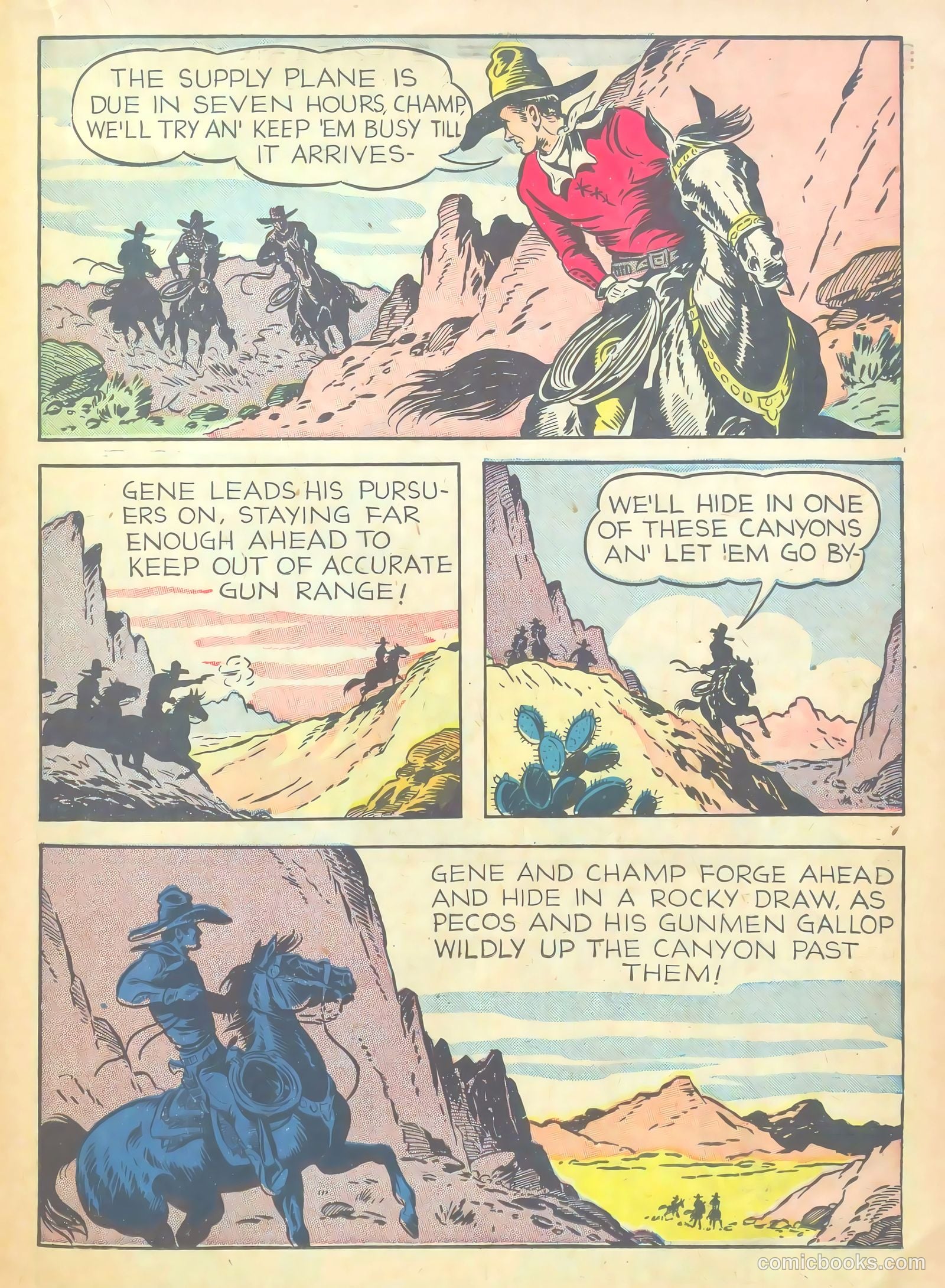 Gene Autry Comics #3 — page 37 of 68