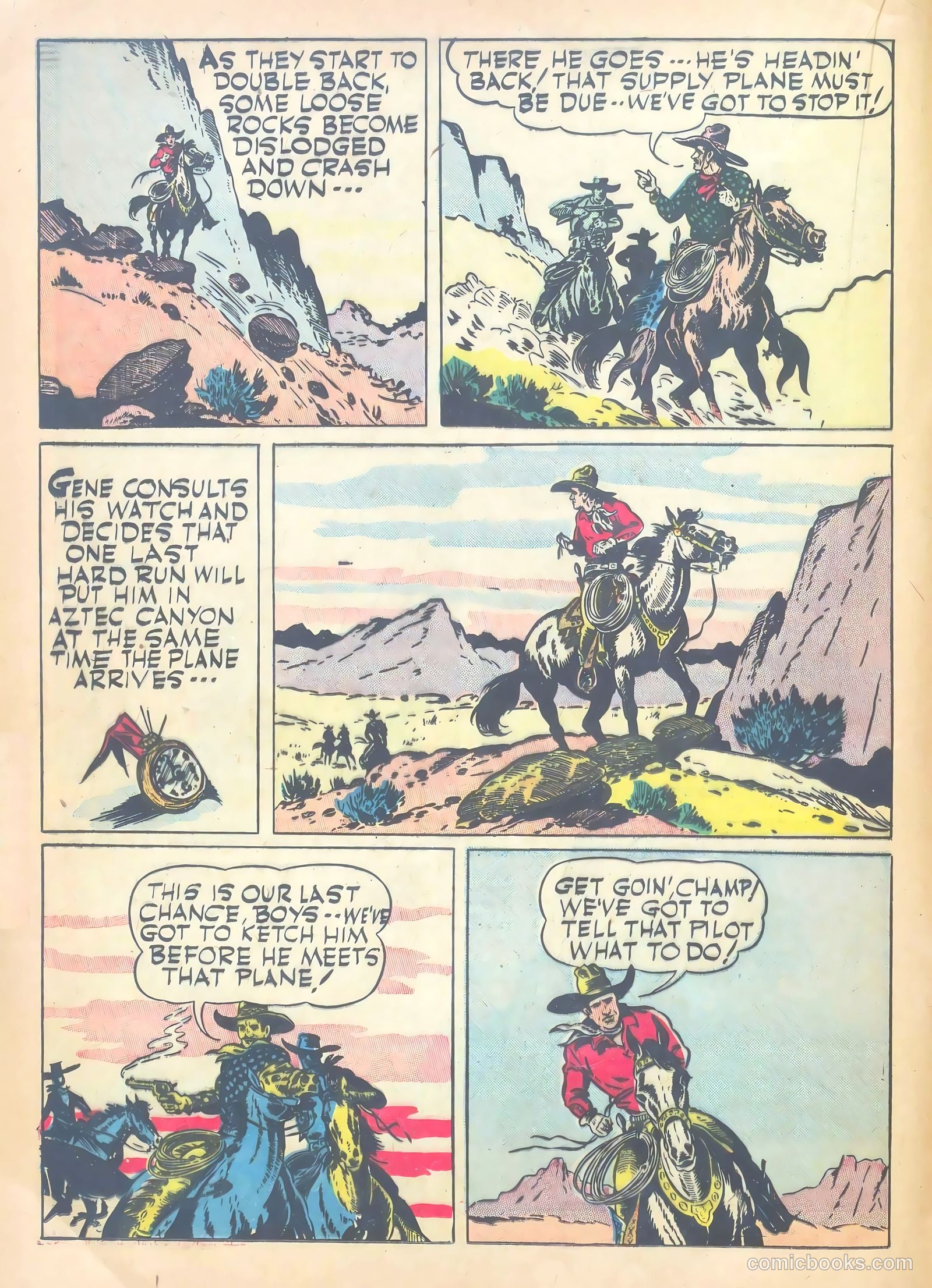 Gene Autry Comics #3 — page 38 of 68